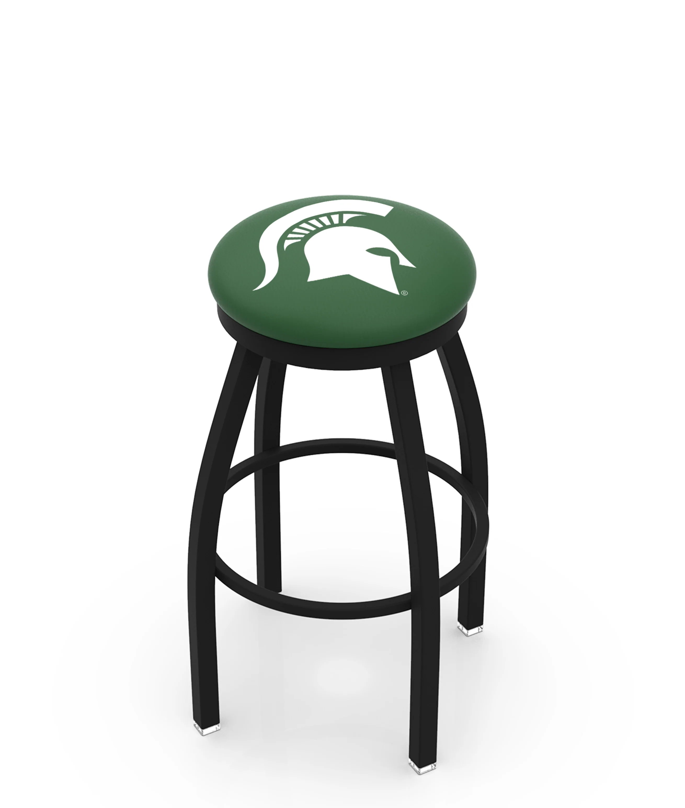 NCAA 30" Swivel Bar Stool with Black Wrinkle Finish - Image 13