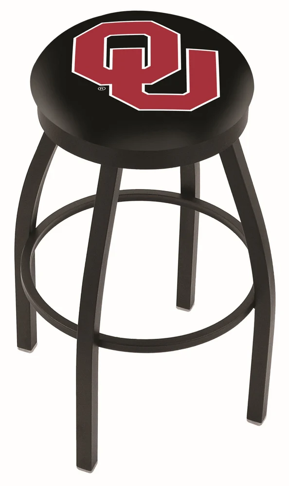 NCAA 30" Swivel Bar Stool with Black Wrinkle Finish - Image 20