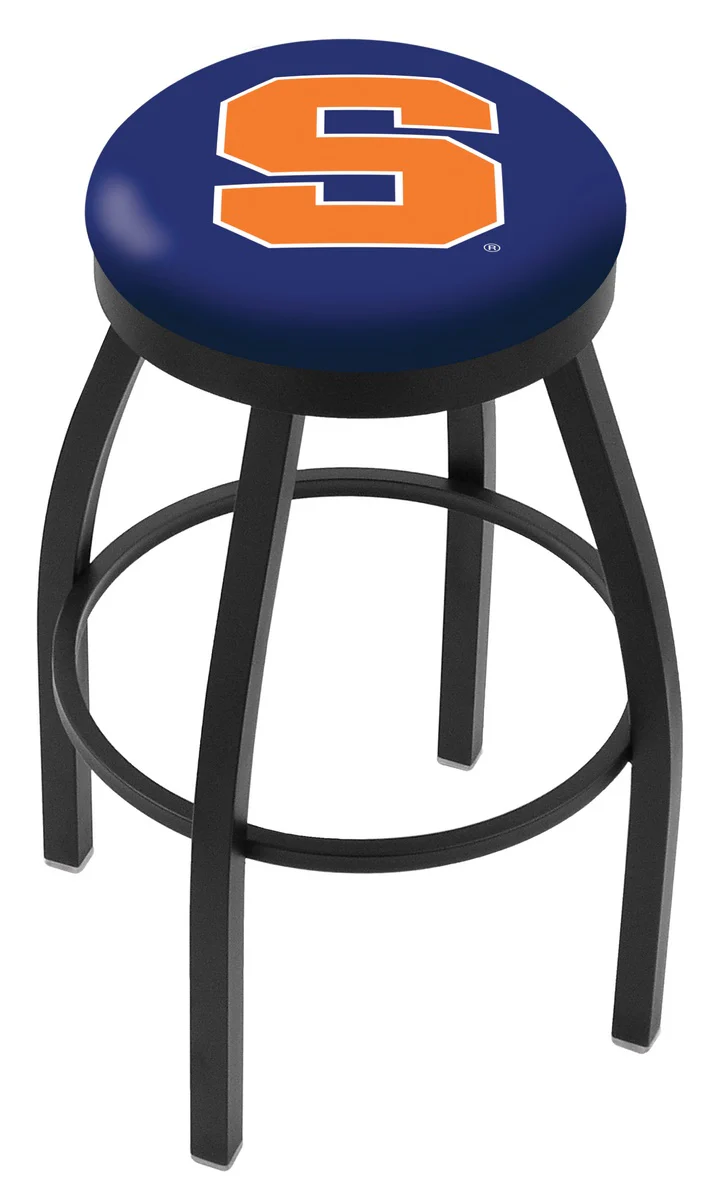 NCAA 30" Swivel Bar Stool with Black Wrinkle Finish - Image 24