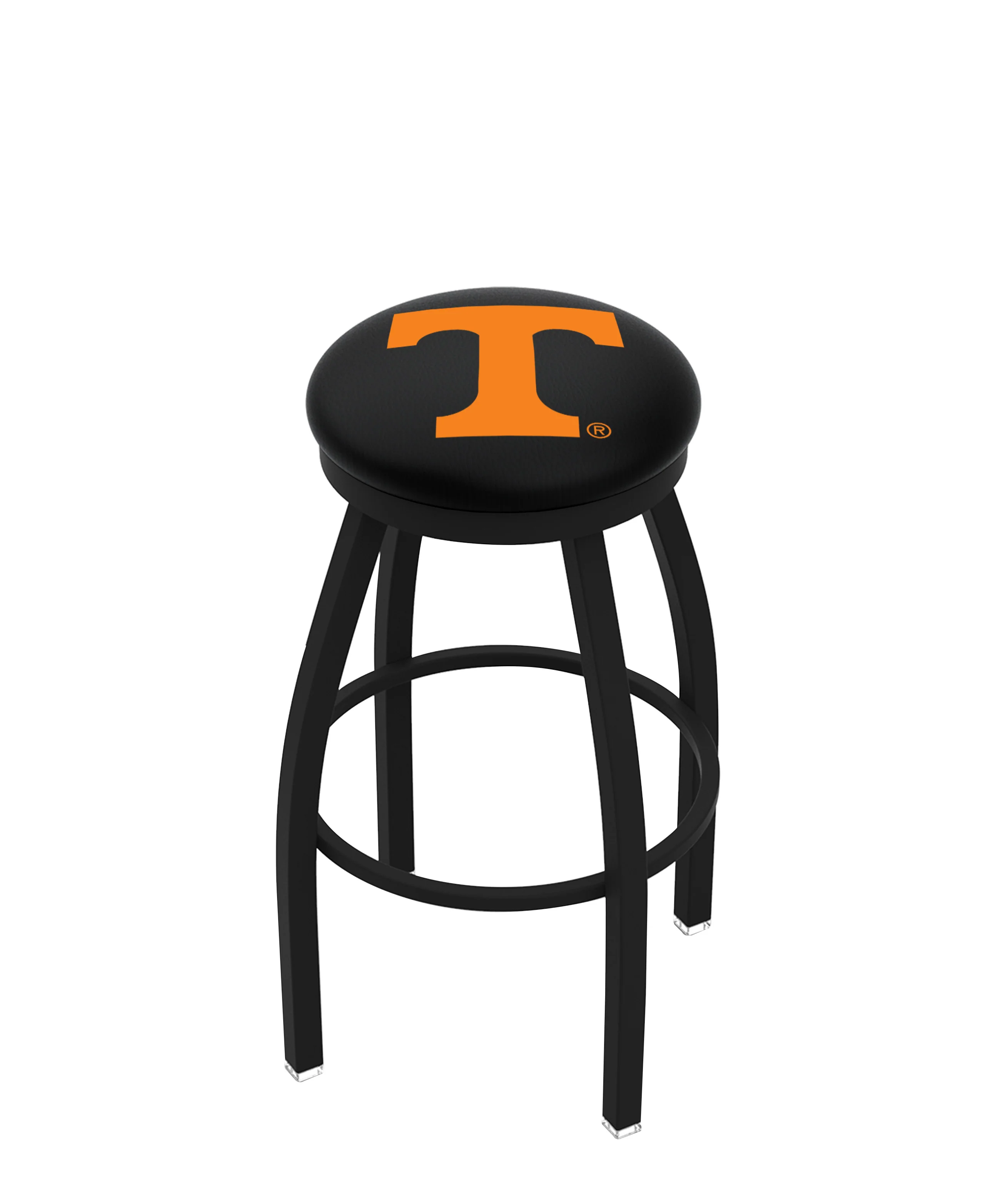 NCAA 30" Swivel Bar Stool with Black Wrinkle Finish - Image 25