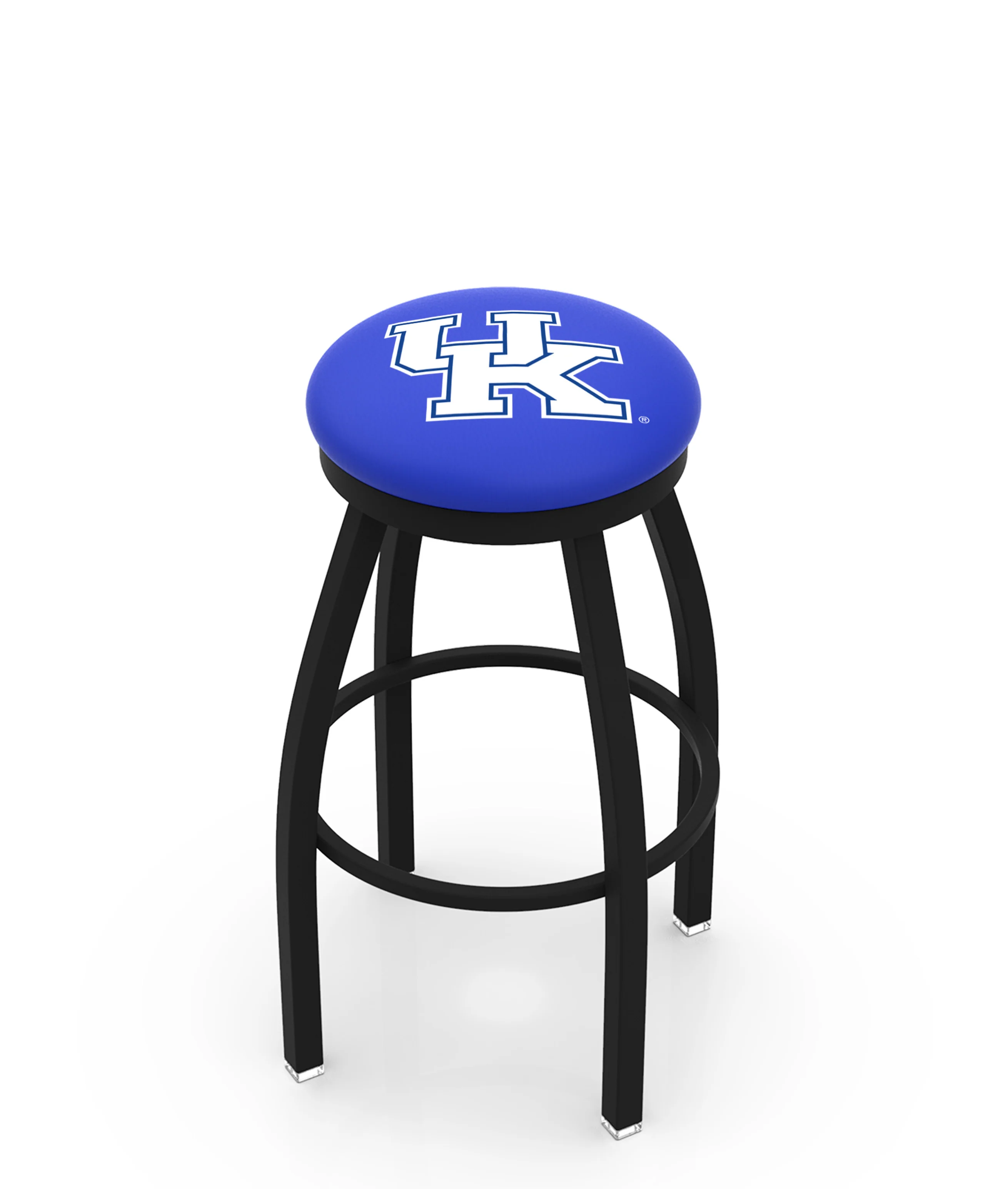 NCAA 30" Swivel Bar Stool with Black Wrinkle Finish - Image 28