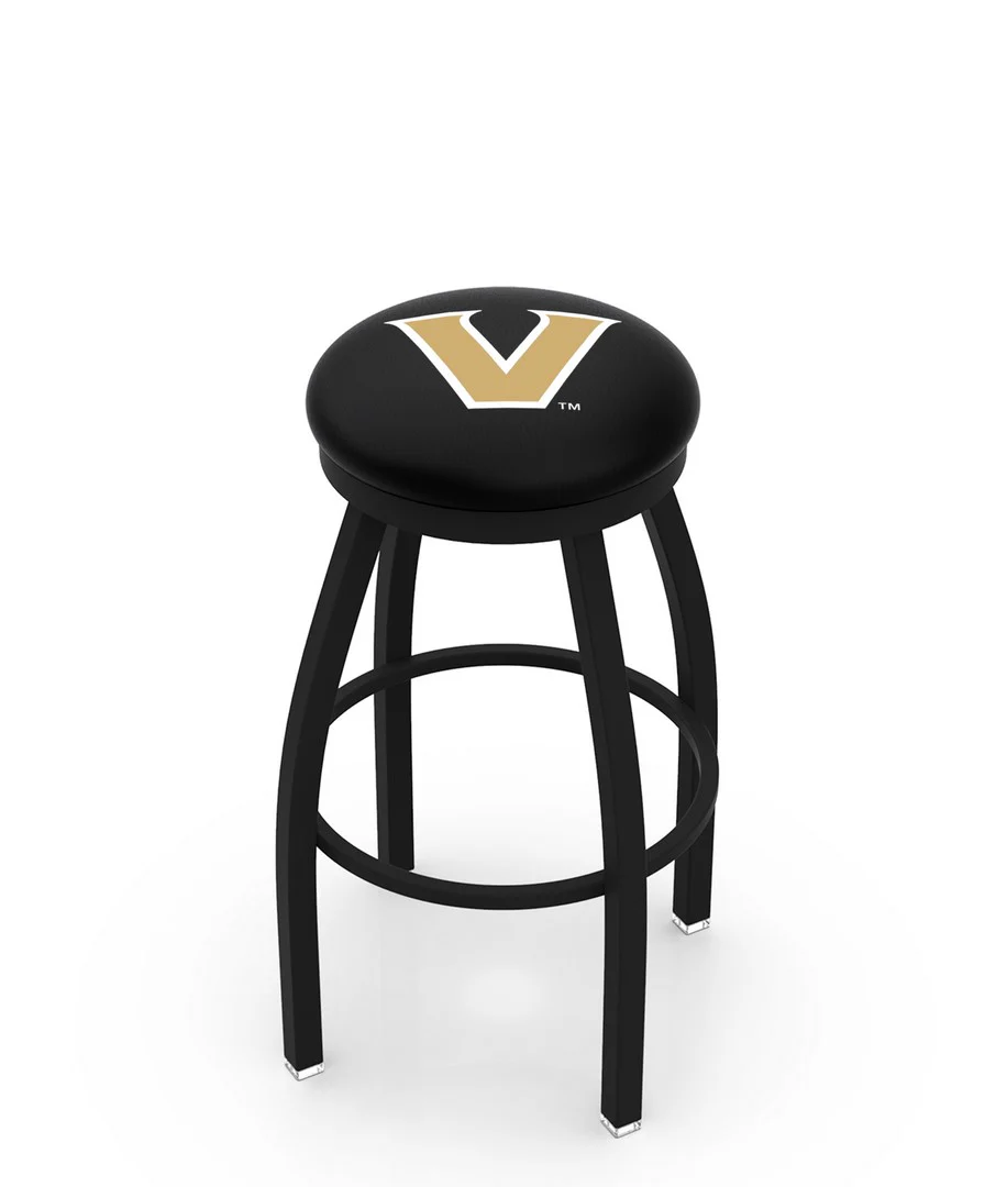 NCAA 30" Swivel Bar Stool with Black Wrinkle Finish - Image 31