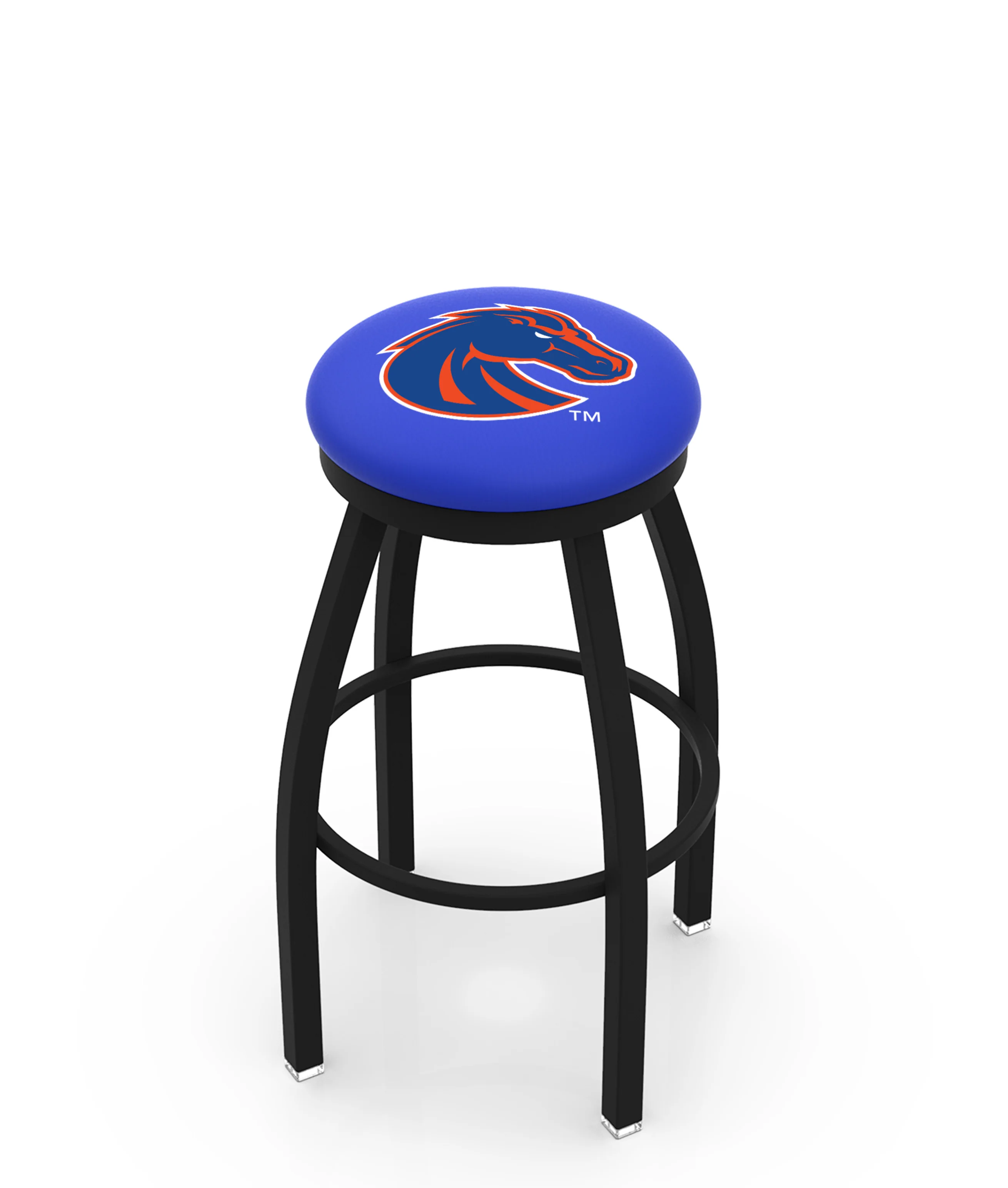 NCAA 30" Swivel Bar Stool with Black Wrinkle Finish - Image 40