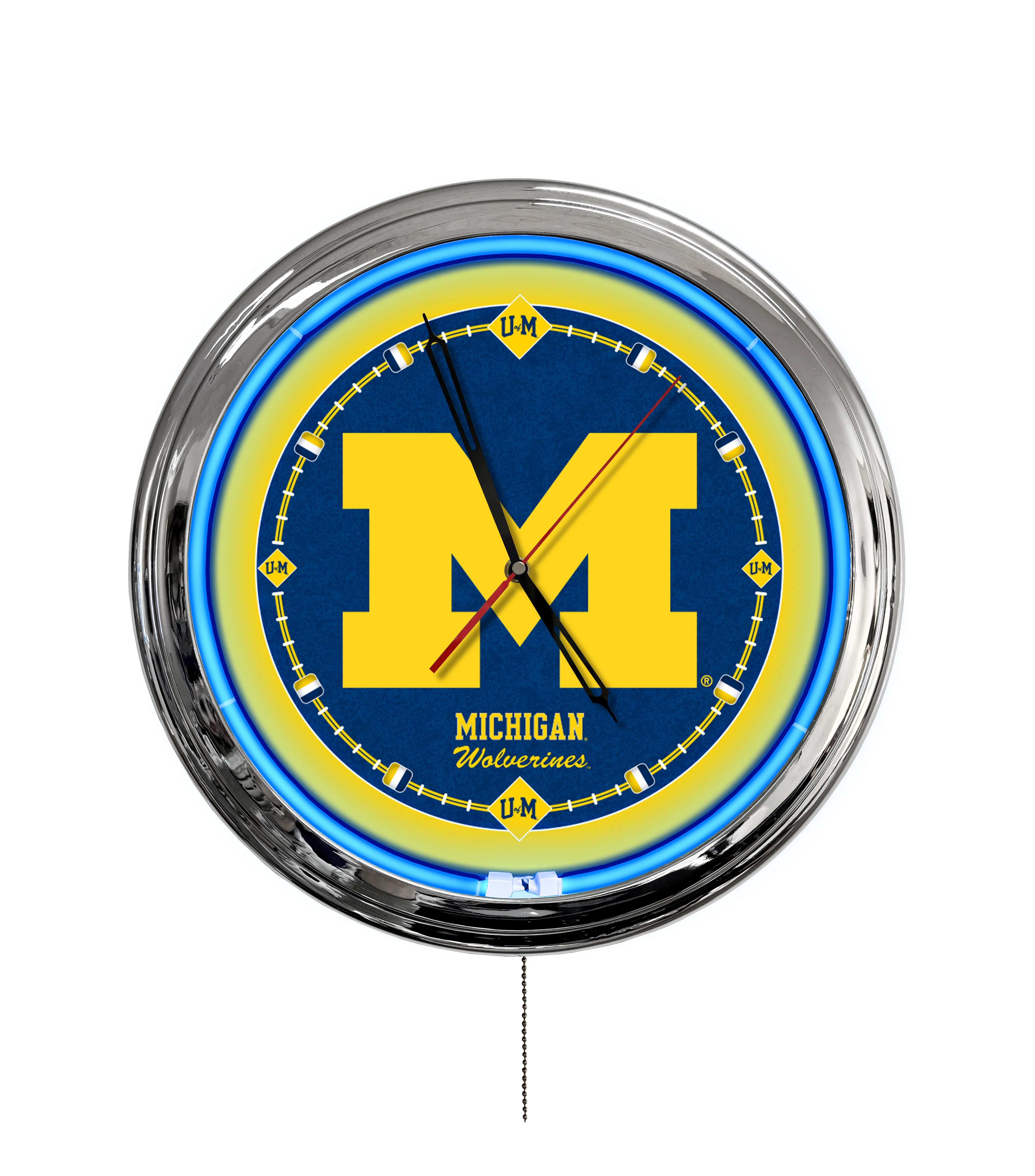 NCAA Licensed 16" LED Clock - Image 29