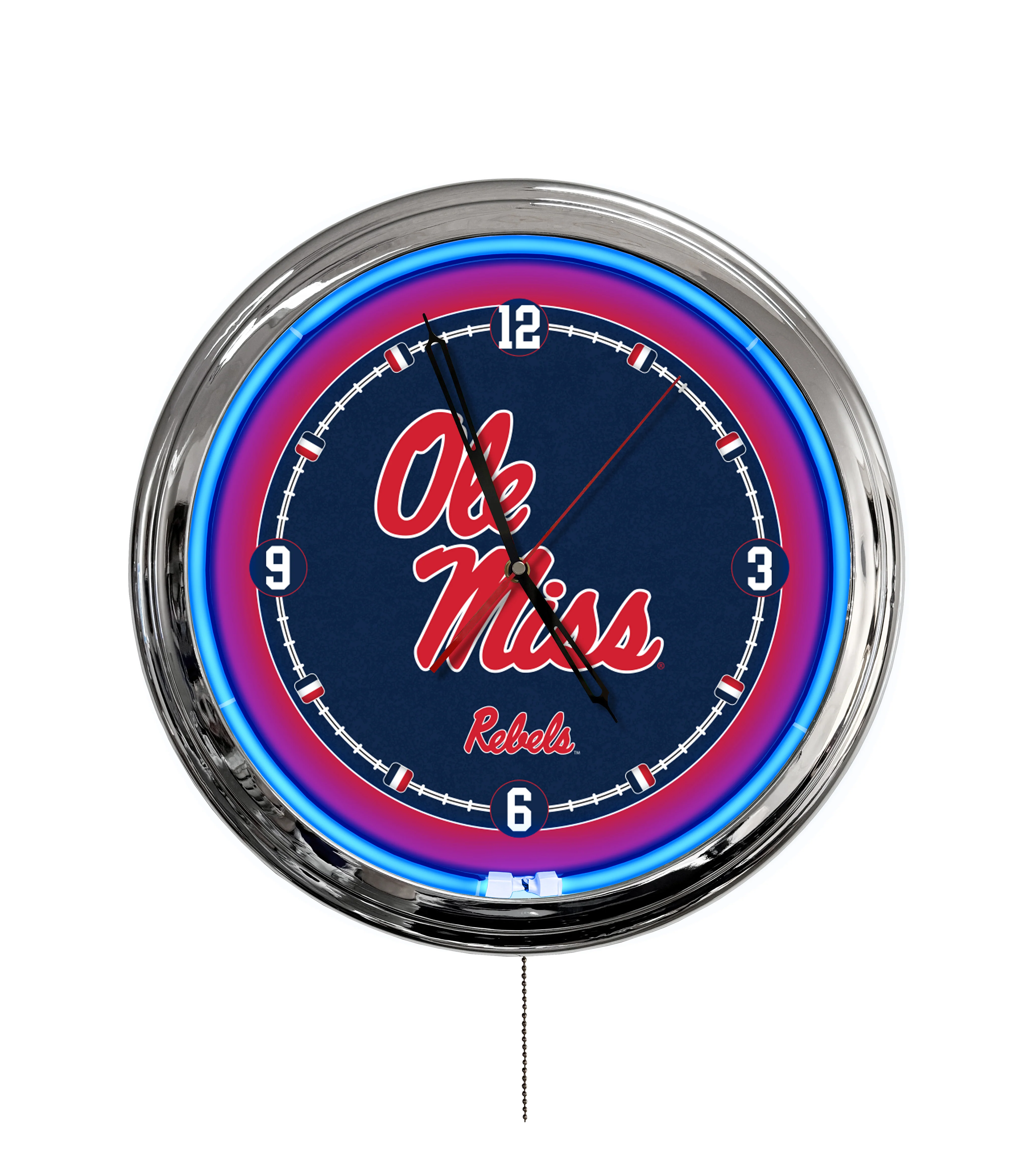 NCAA Licensed 16" LED Clock - Image 32