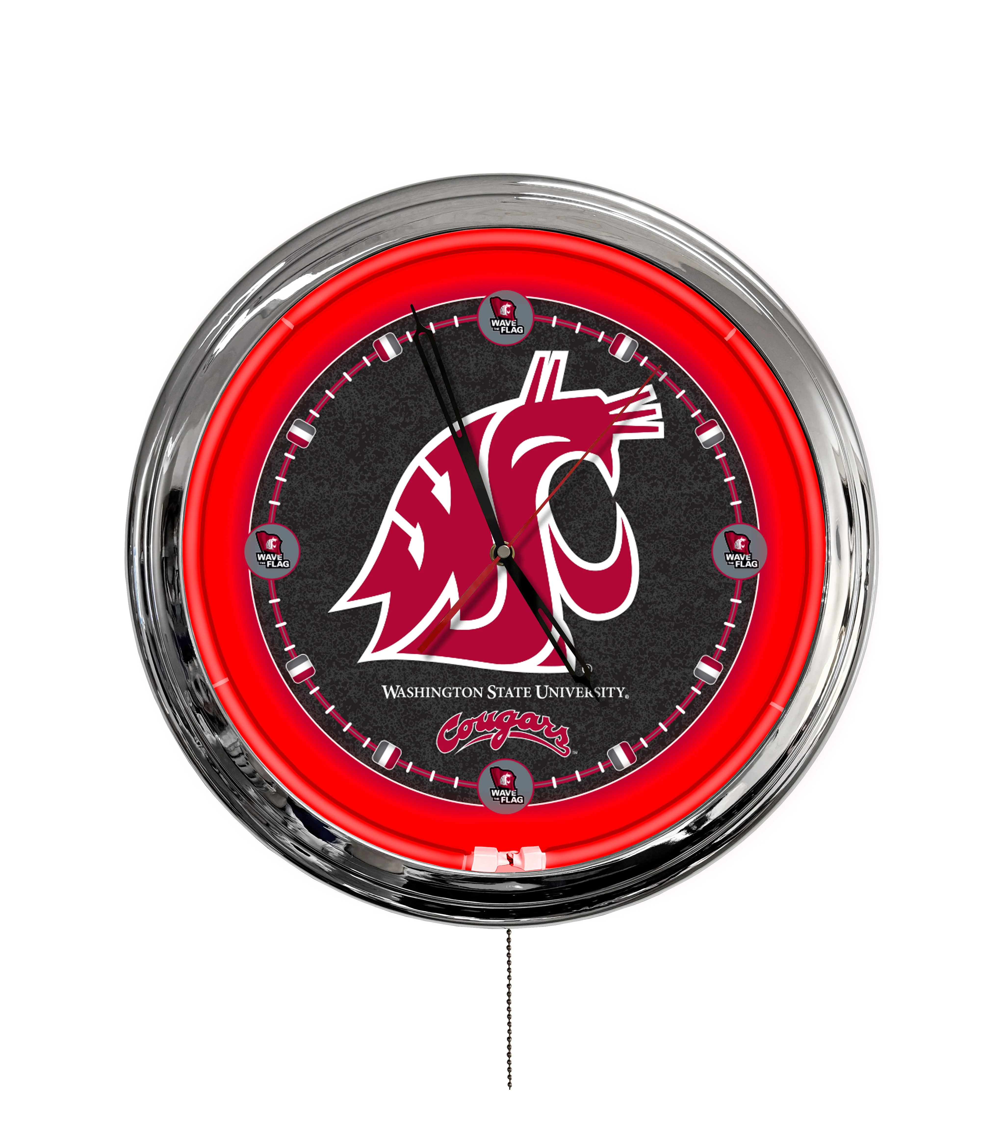 NCAA Licensed 16" LED Clock - Image 49