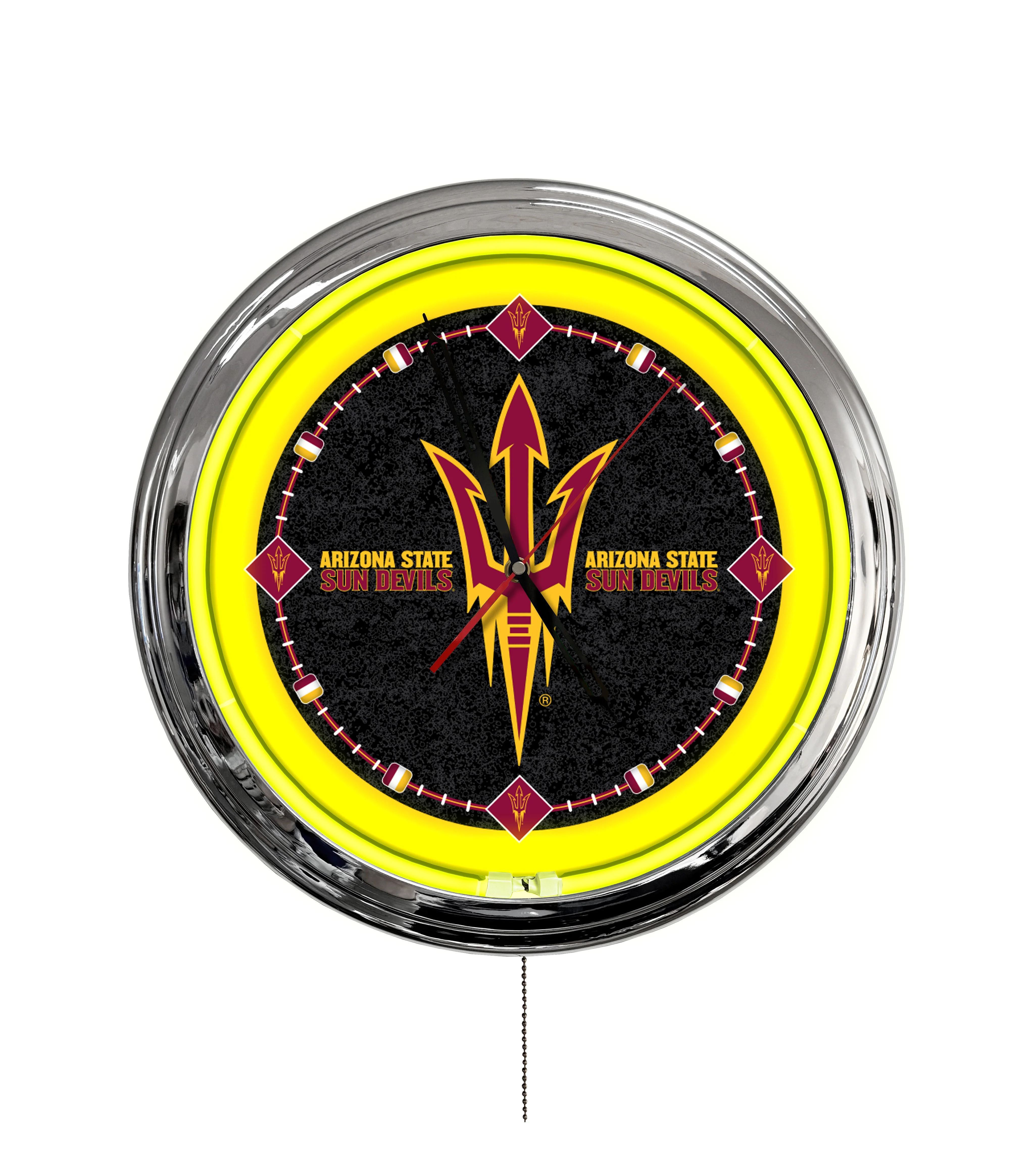 NCAA Licensed 16" LED Clock - Image 5