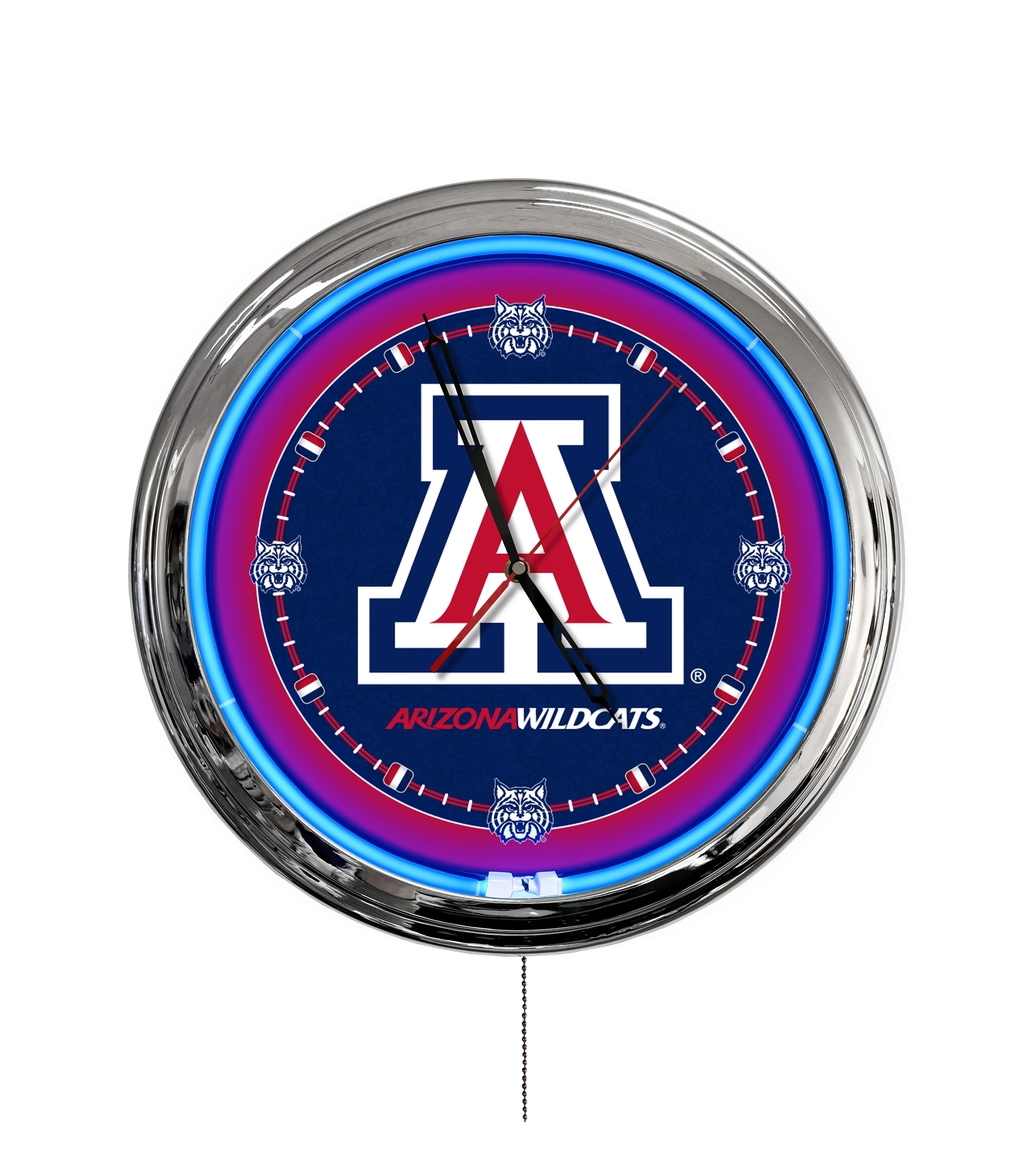 NCAA Licensed 16" LED Clock - Image 6
