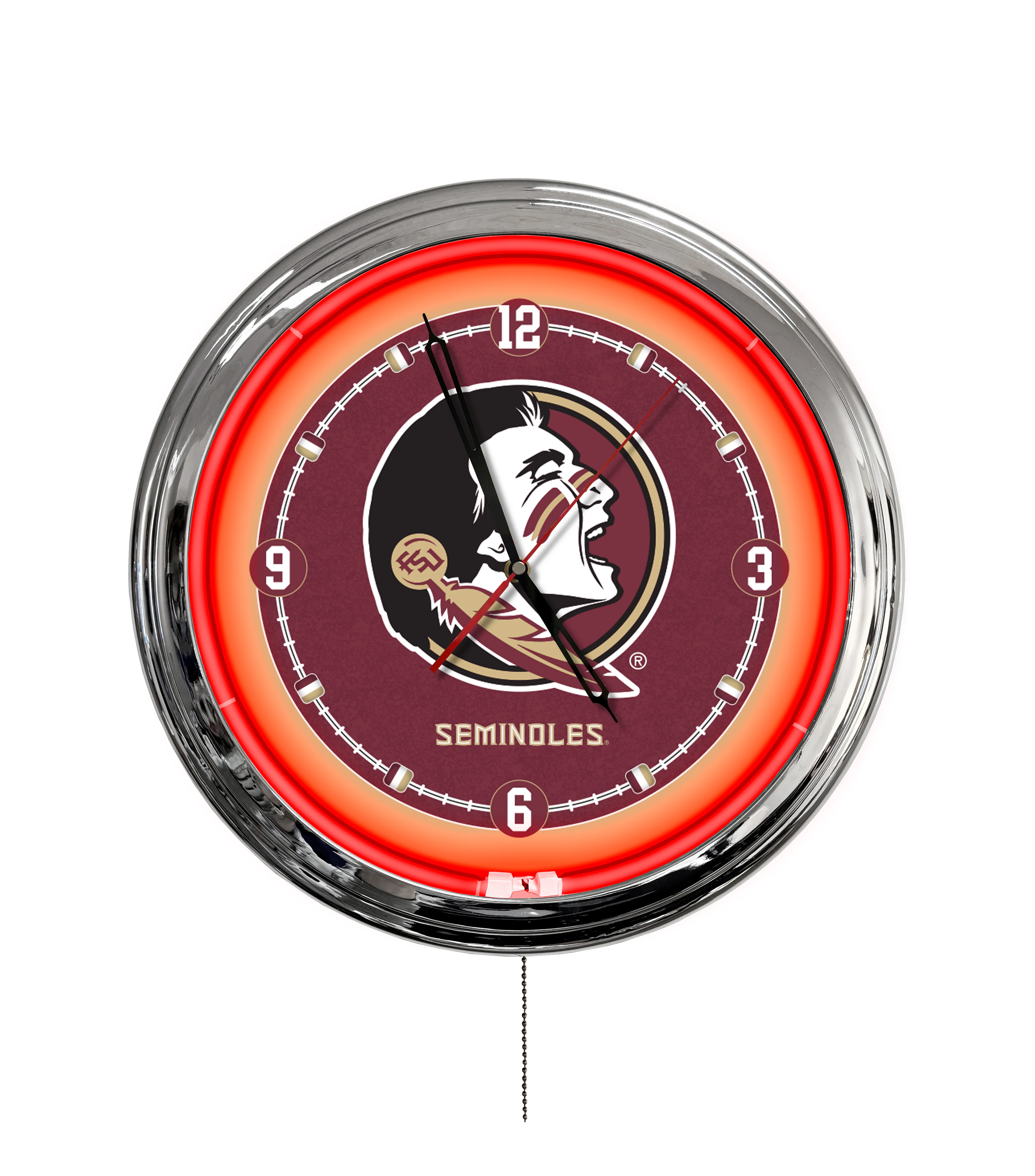 NCAA Licensed 16" LED Clock - Image 61