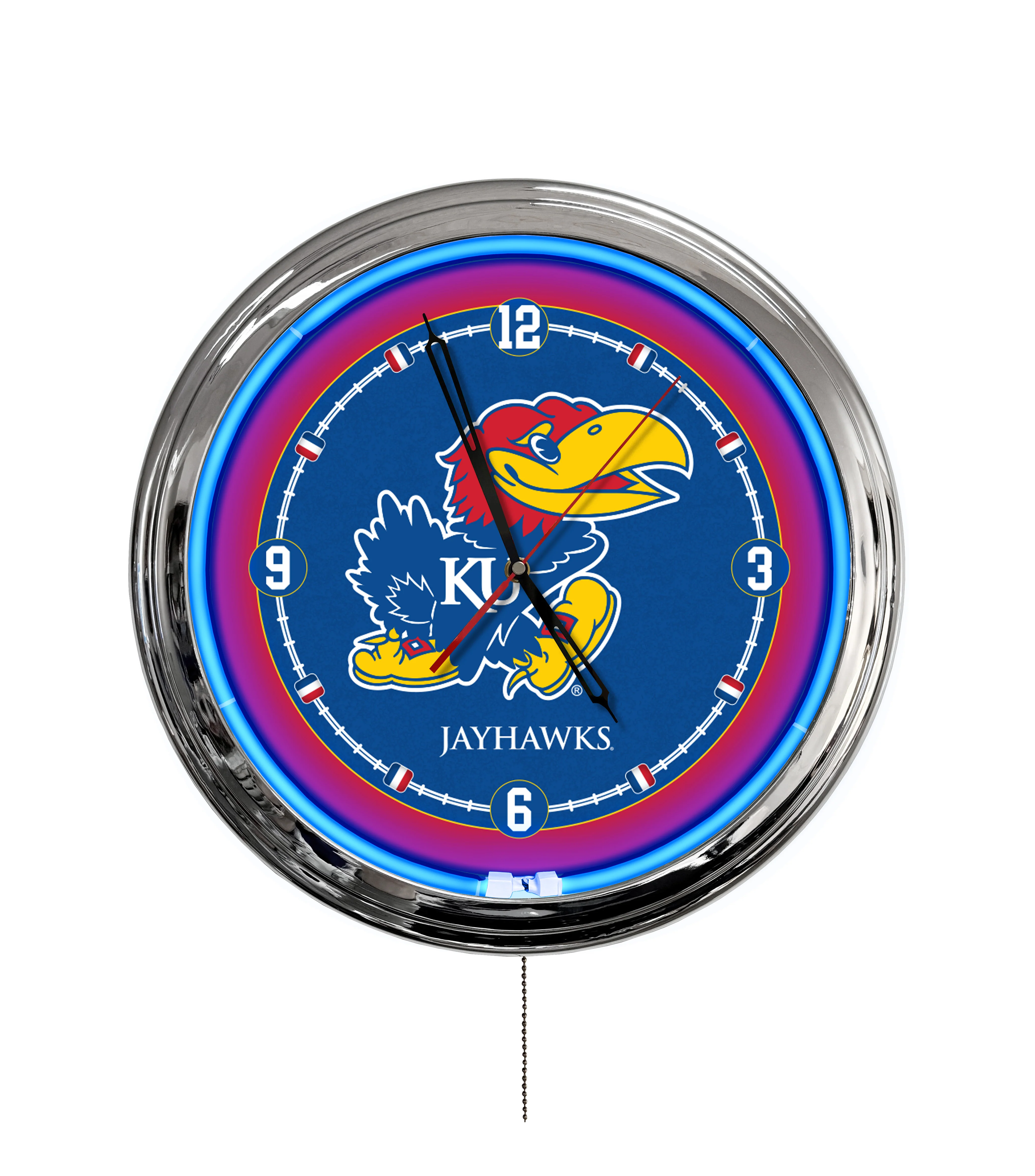 NCAA Licensed 16" LED Clock - Image 64