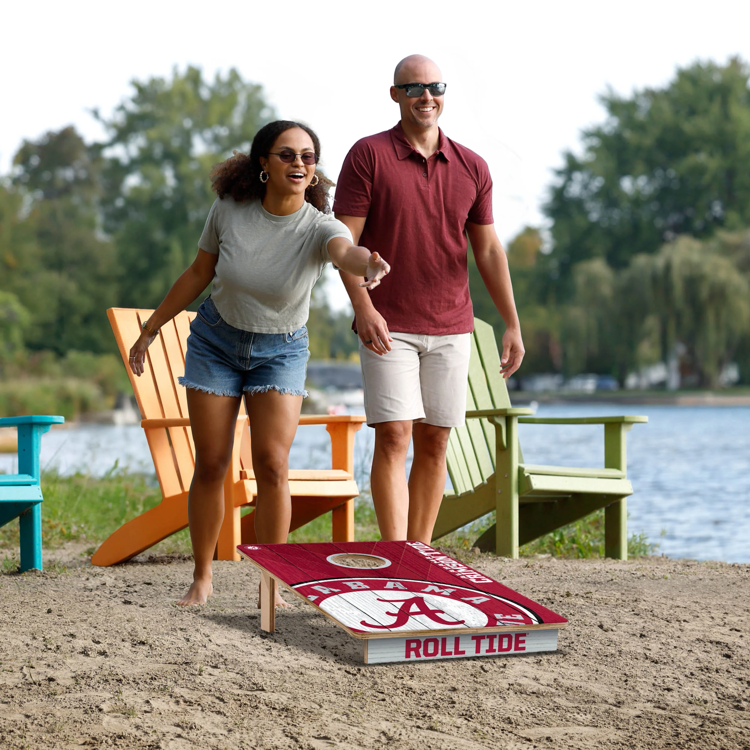 NCAA Licensed 2x3 Cornhole Boards - Image 6