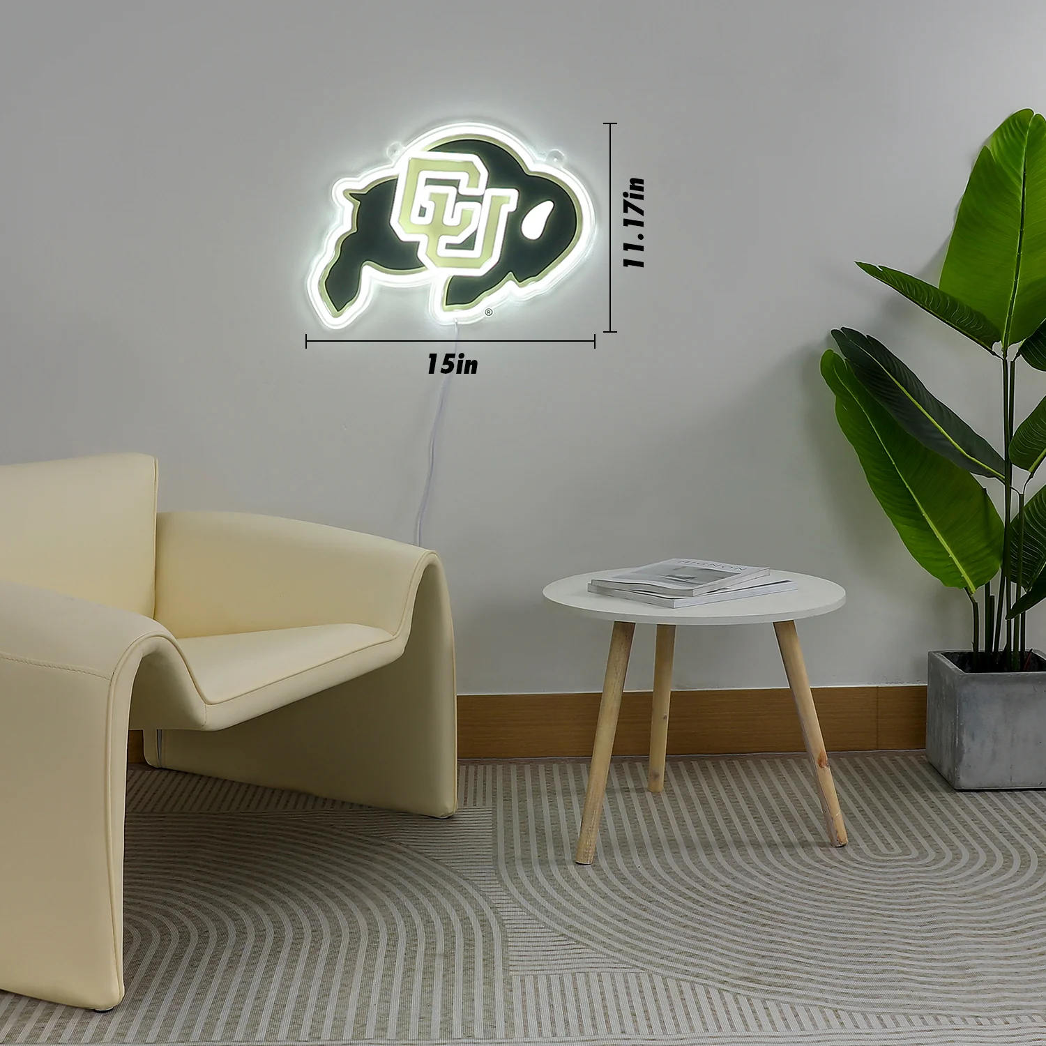 NCAA Licensed Logo LED Neon Sign - Image 17