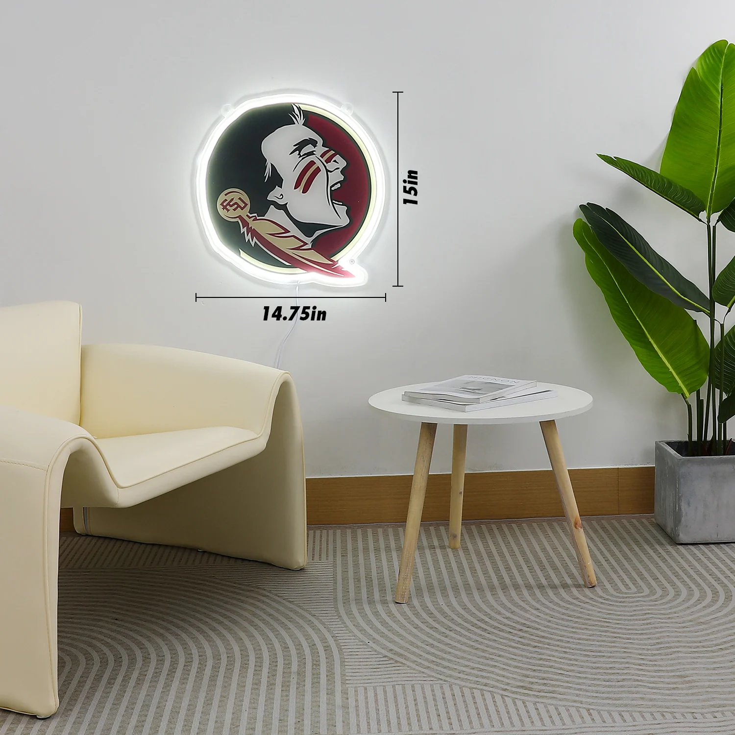 NCAA Licensed Logo LED Neon Sign - Image 19
