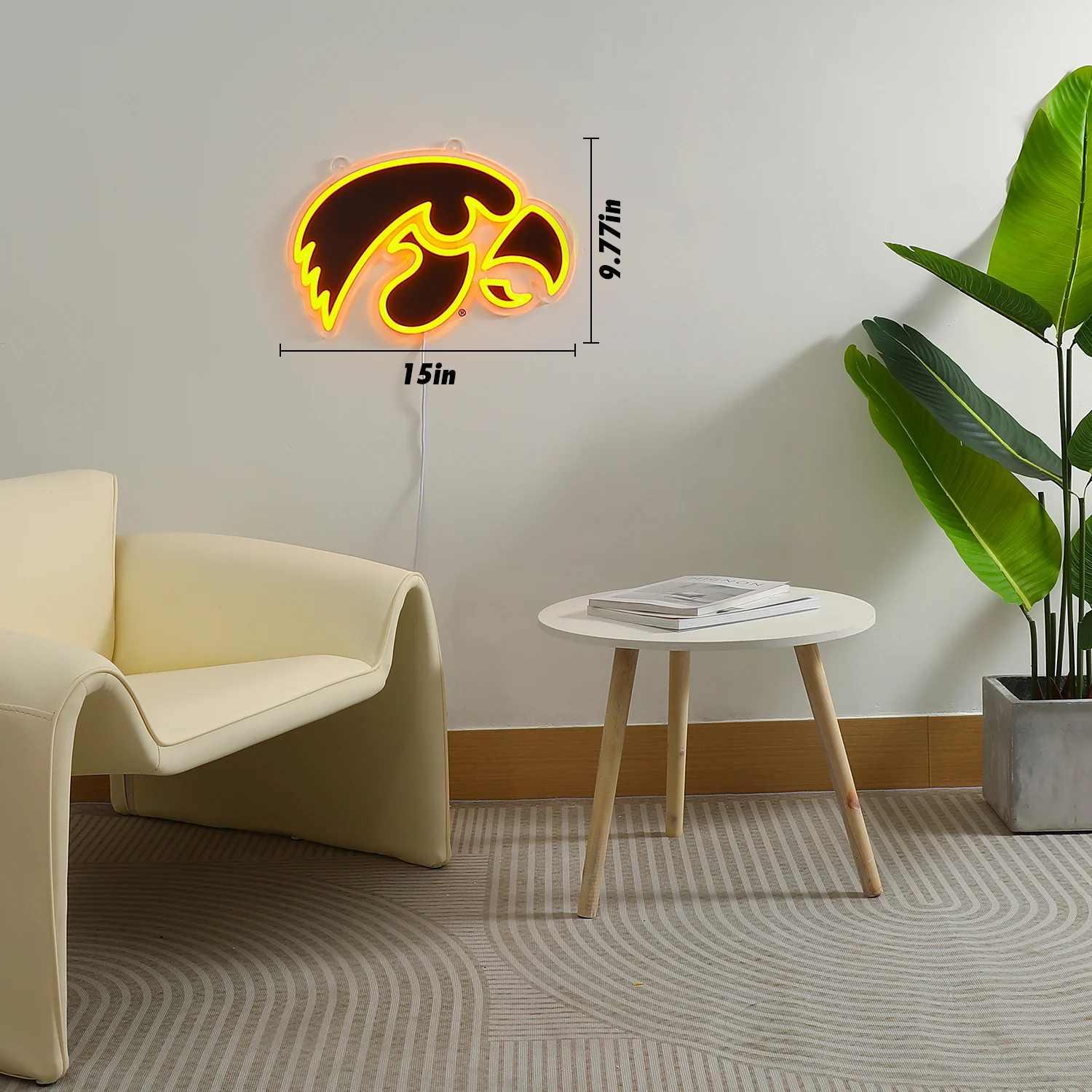 NCAA Licensed Logo LED Neon Sign - Image 32