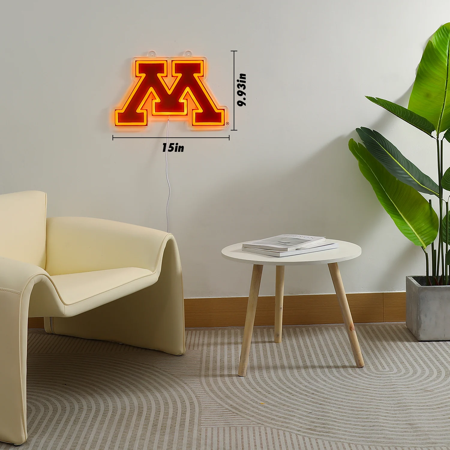 NCAA Licensed Logo LED Neon Sign - Image 34