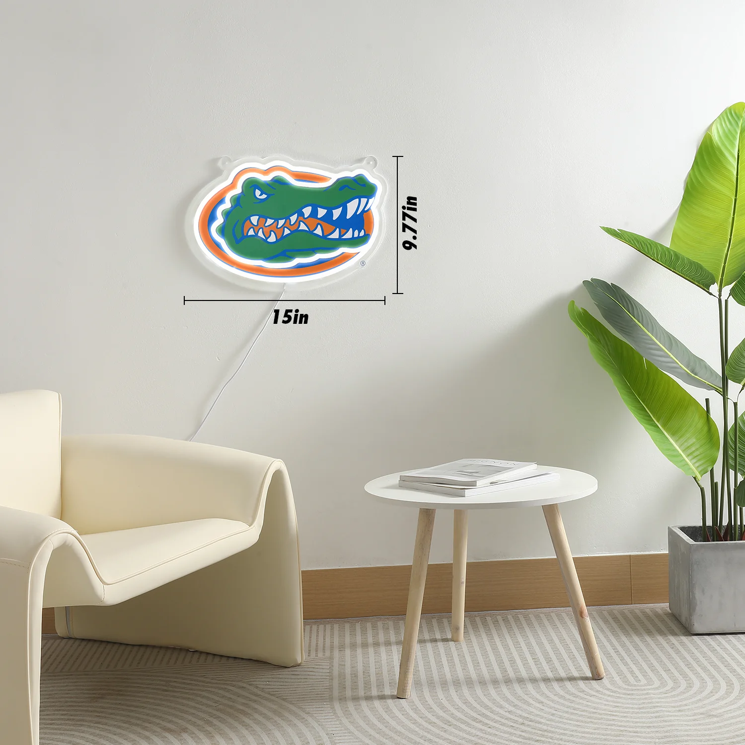 NCAA Licensed Logo LED Neon Sign - Image 6