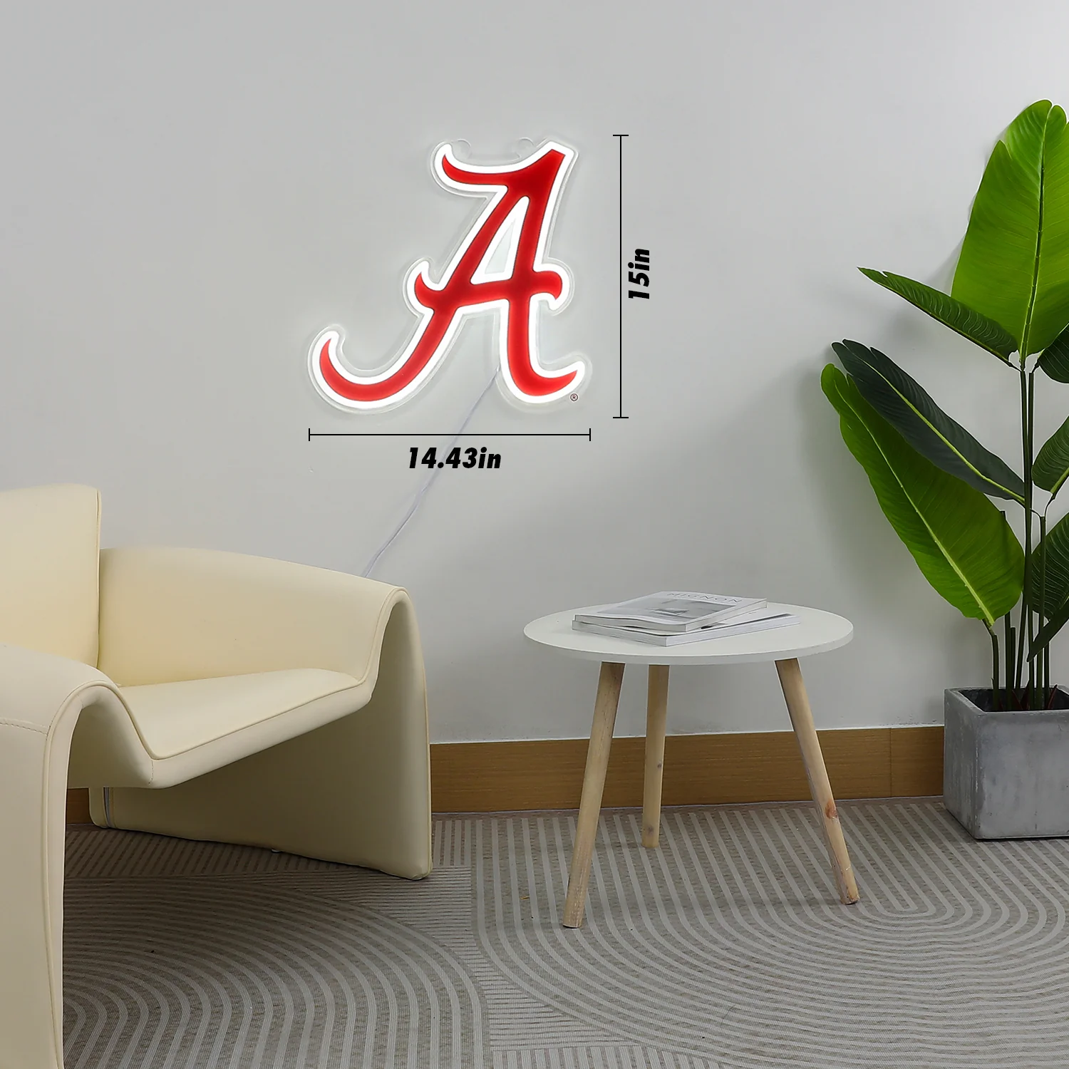 NCAA Licensed Logo LED Neon Sign - Image 8