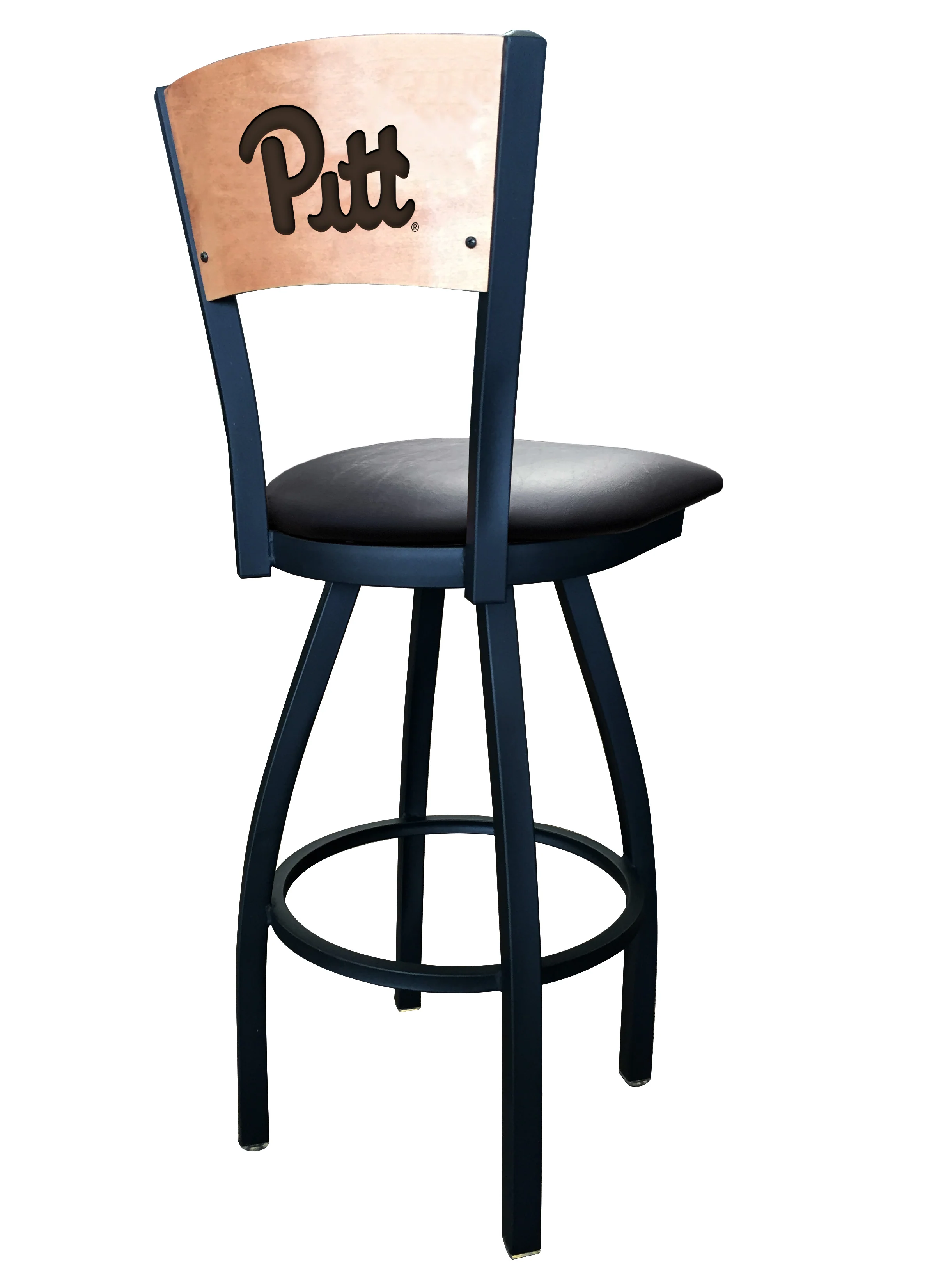 NCAA Laser Engraved 30" Swivel Bar Stool - Image 28