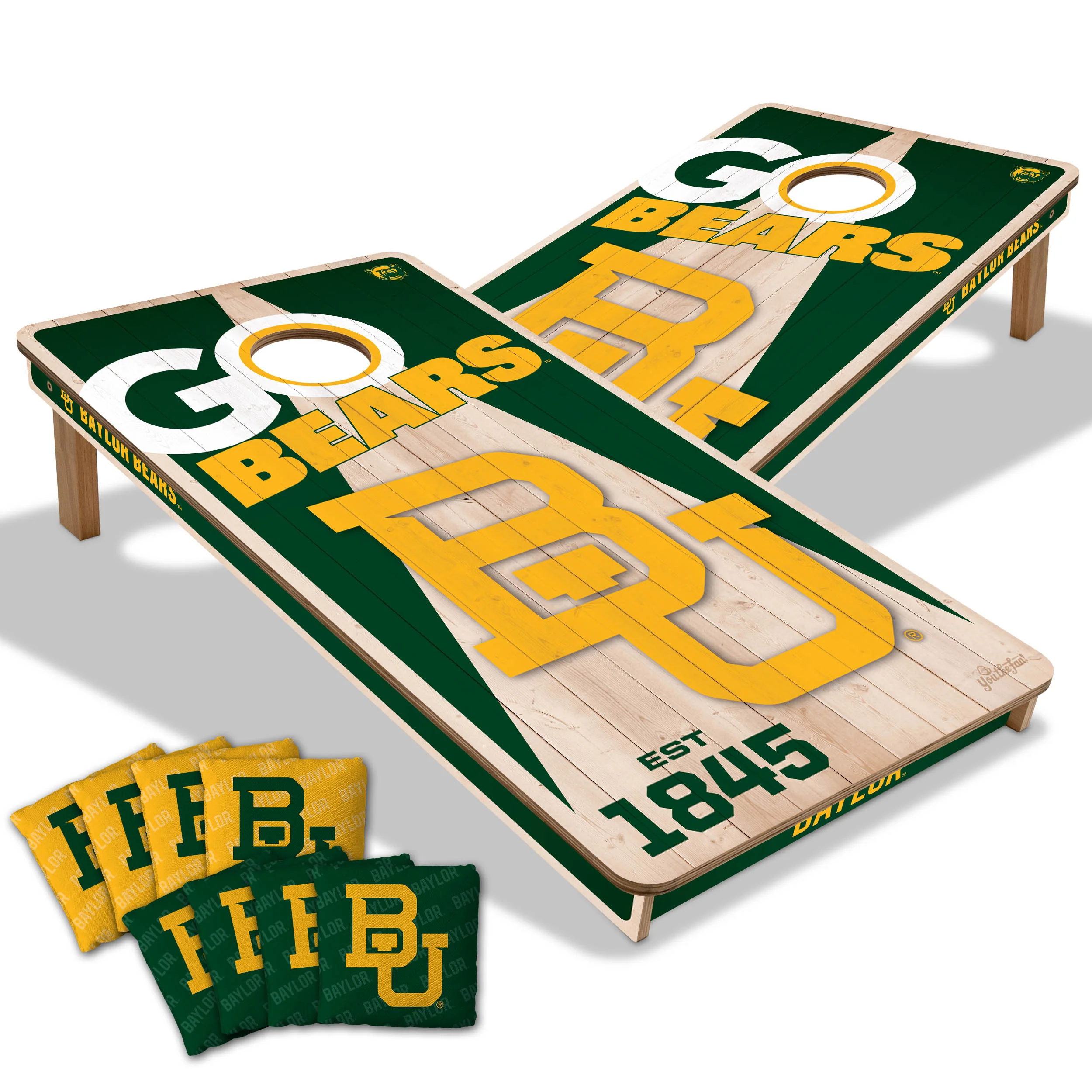 NCAA Licensed 2x4 Cornhole Boards - Image 10