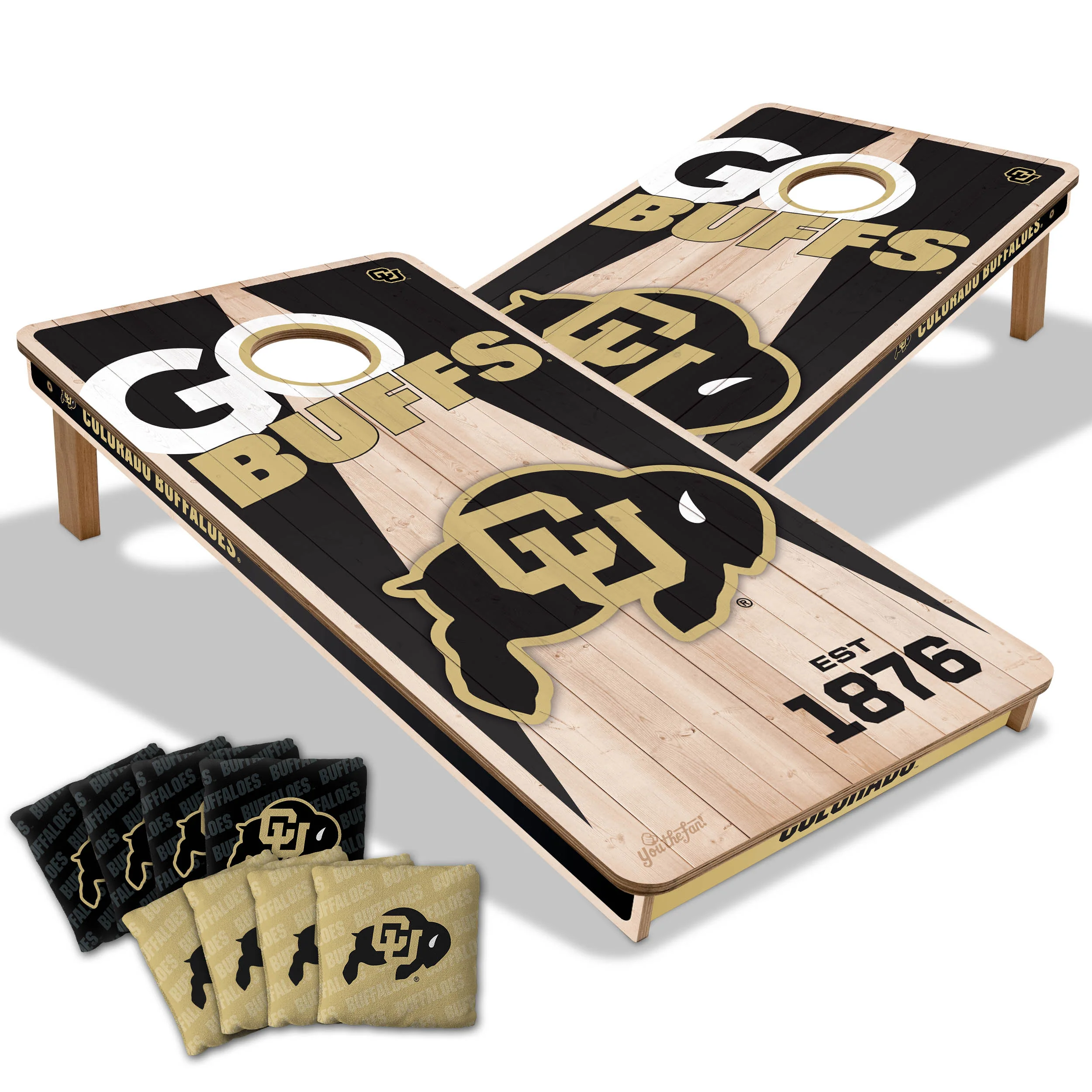NCAA Licensed 2x4 Cornhole Boards - Image 14