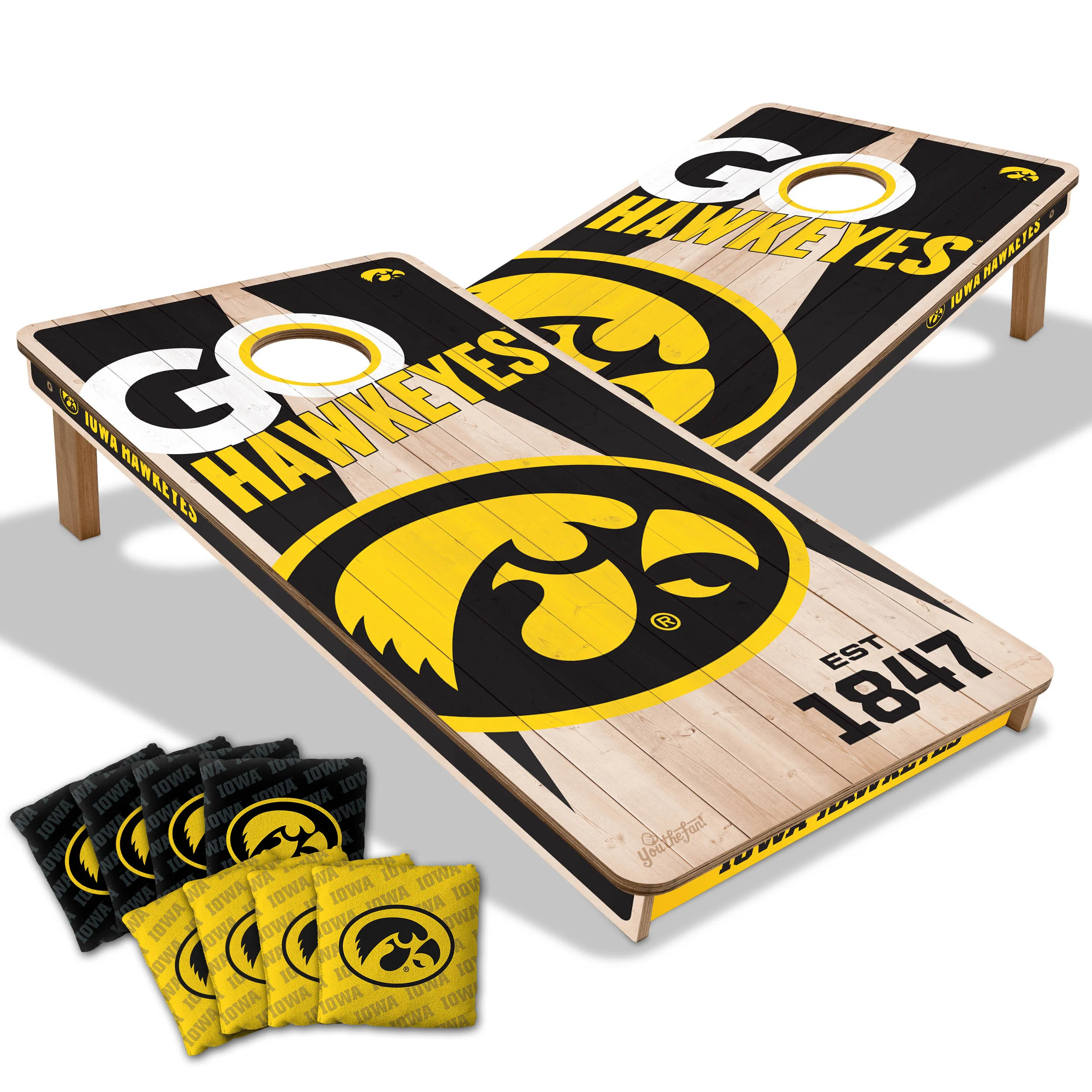 NCAA Licensed 2x4 Cornhole Boards - Image 20