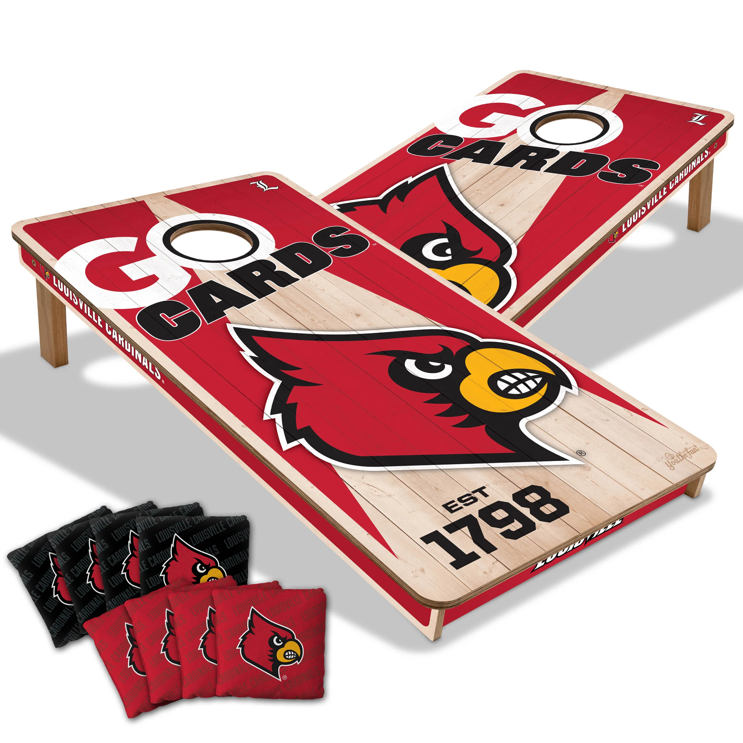 NCAA Licensed 2x4 Cornhole Boards - Image 23