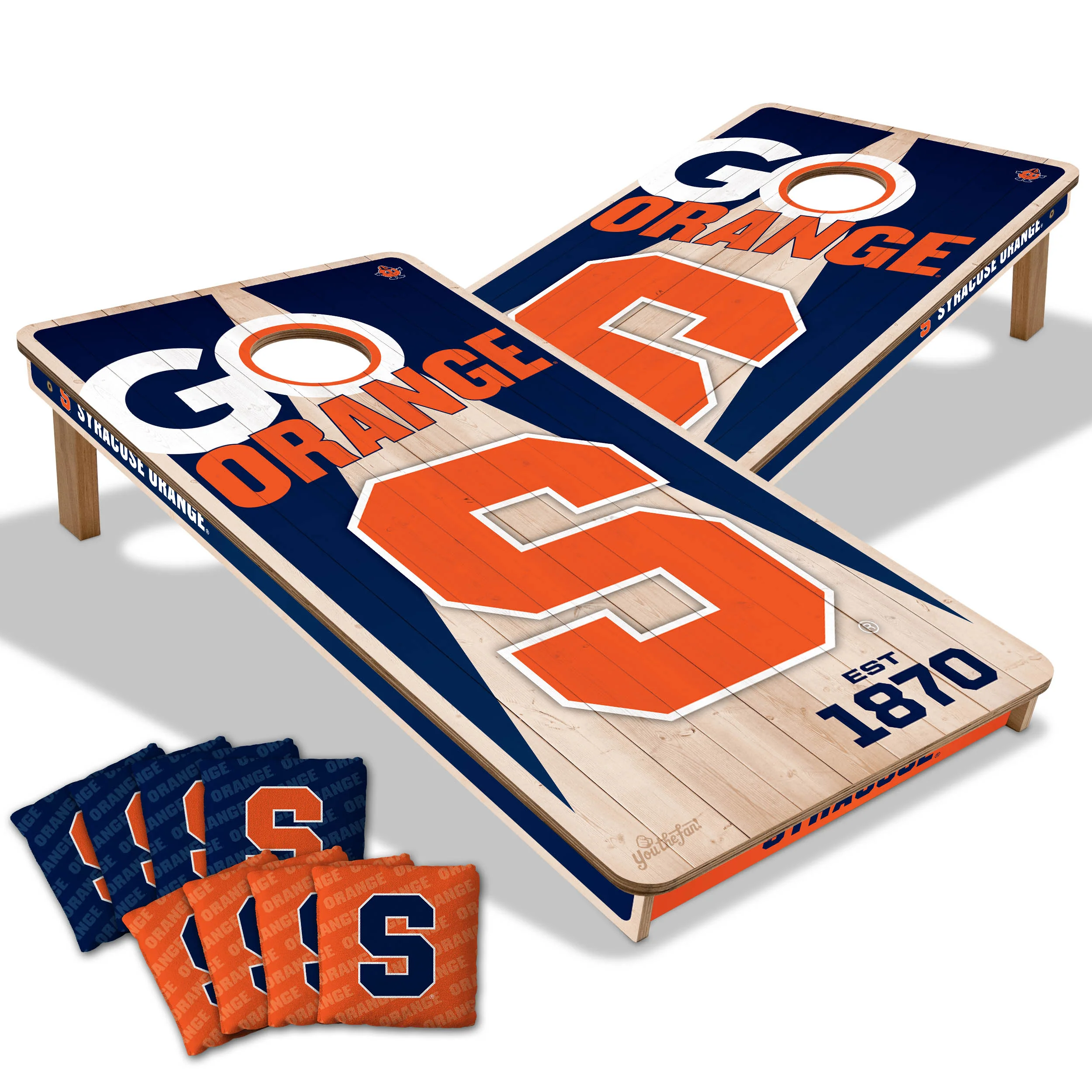 NCAA Licensed 2x4 Cornhole Boards - Image 26