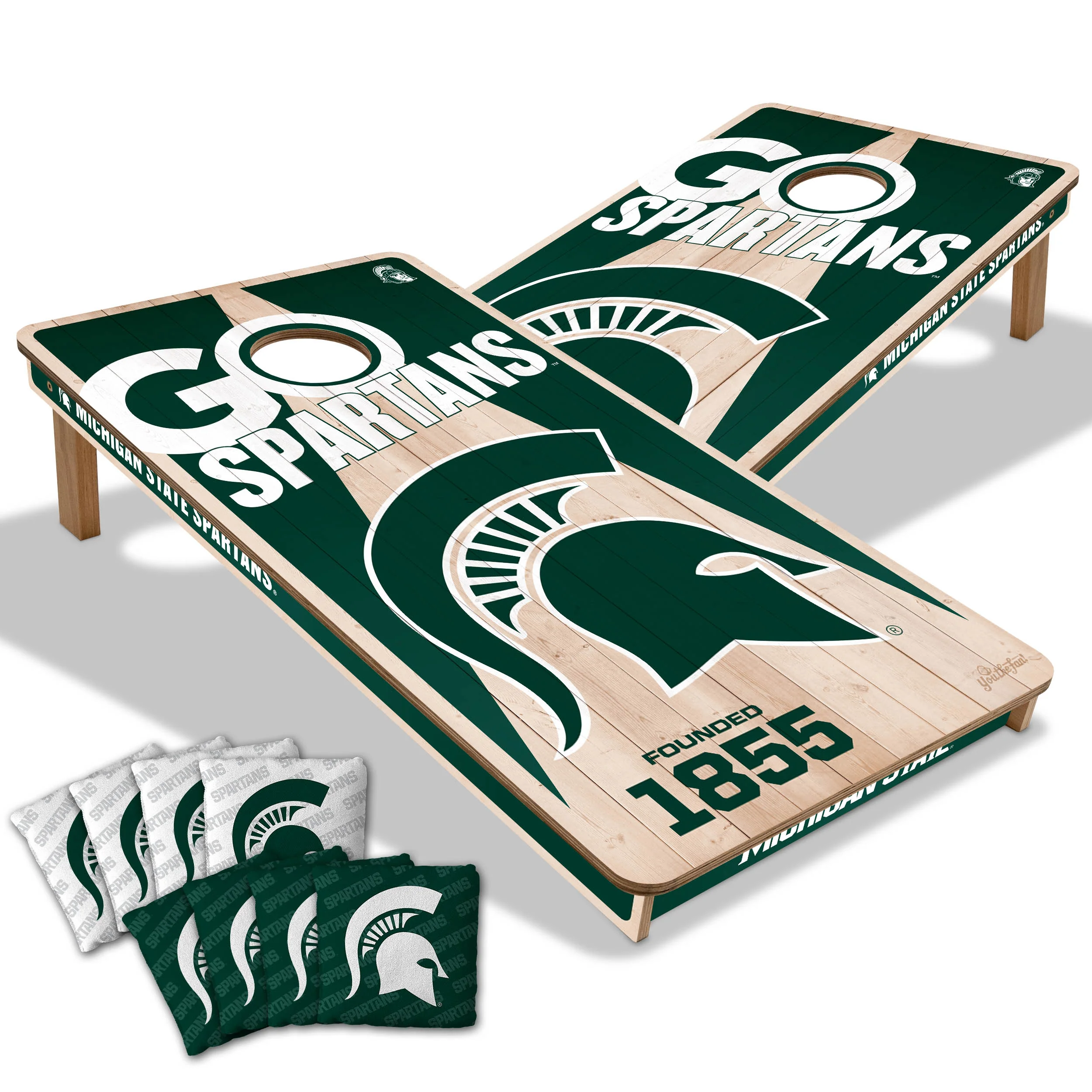 NCAA Licensed 2x4 Cornhole Boards - Image 27