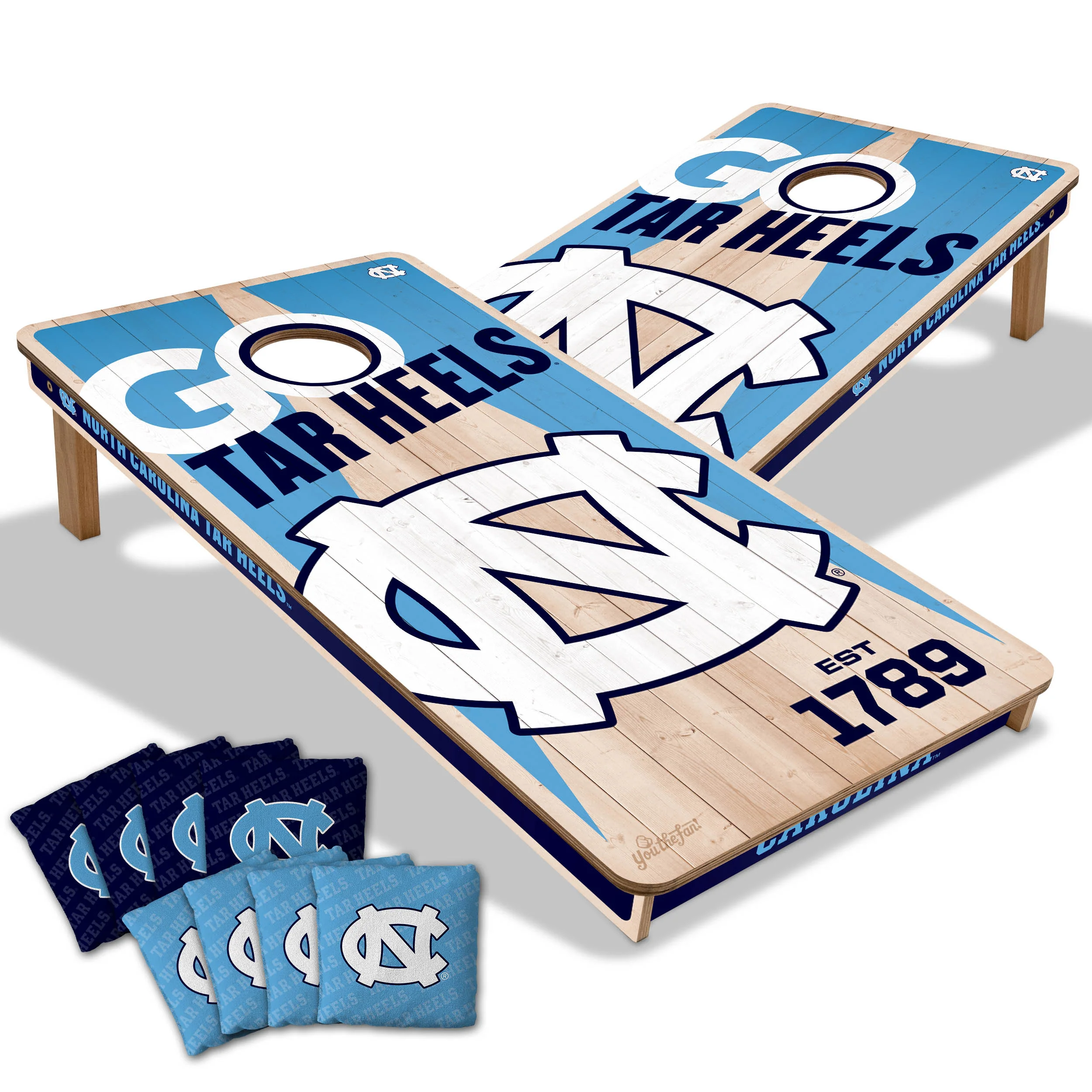 NCAA Licensed 2x4 Cornhole Boards - Image 28