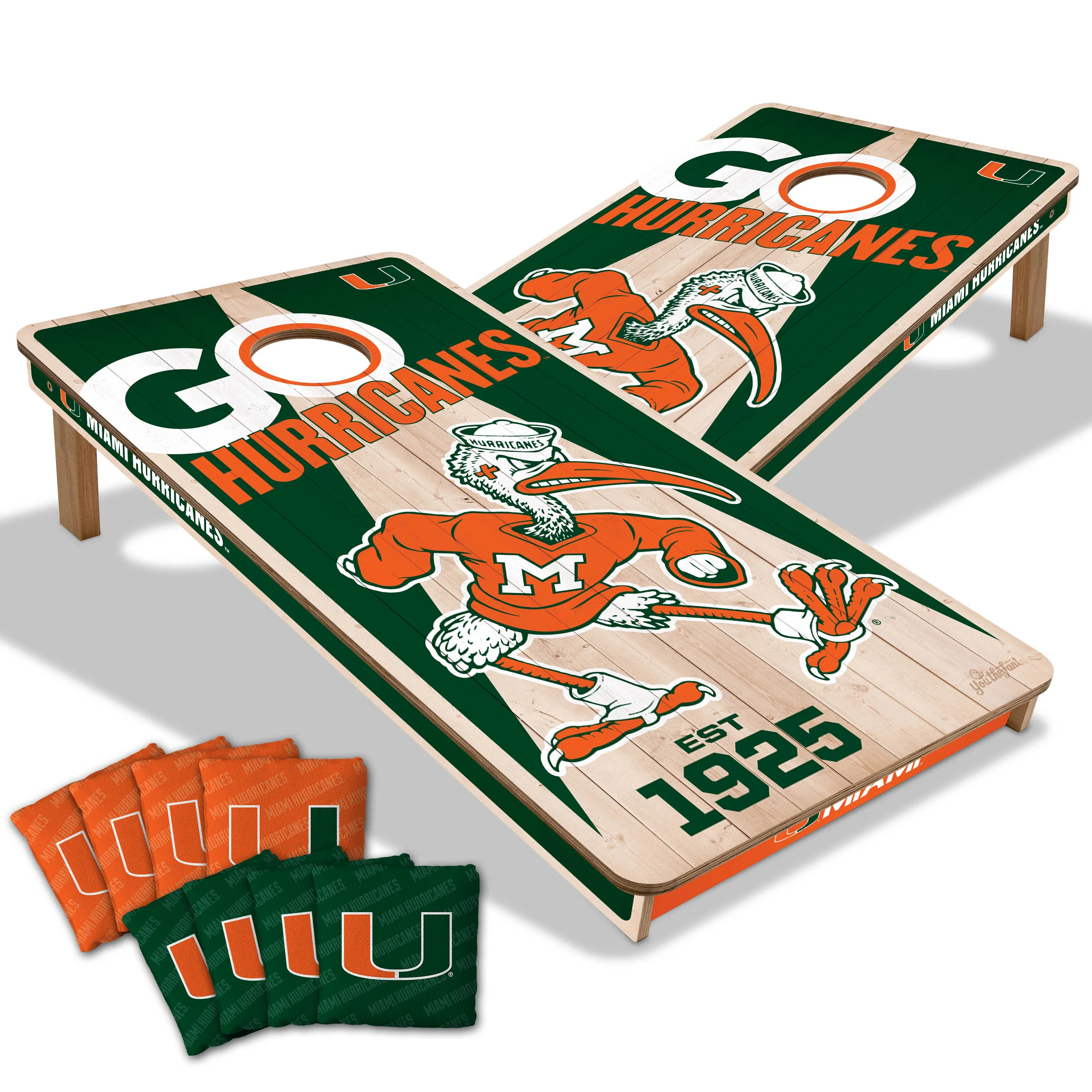 NCAA Licensed 2x4 Cornhole Boards - Image 30