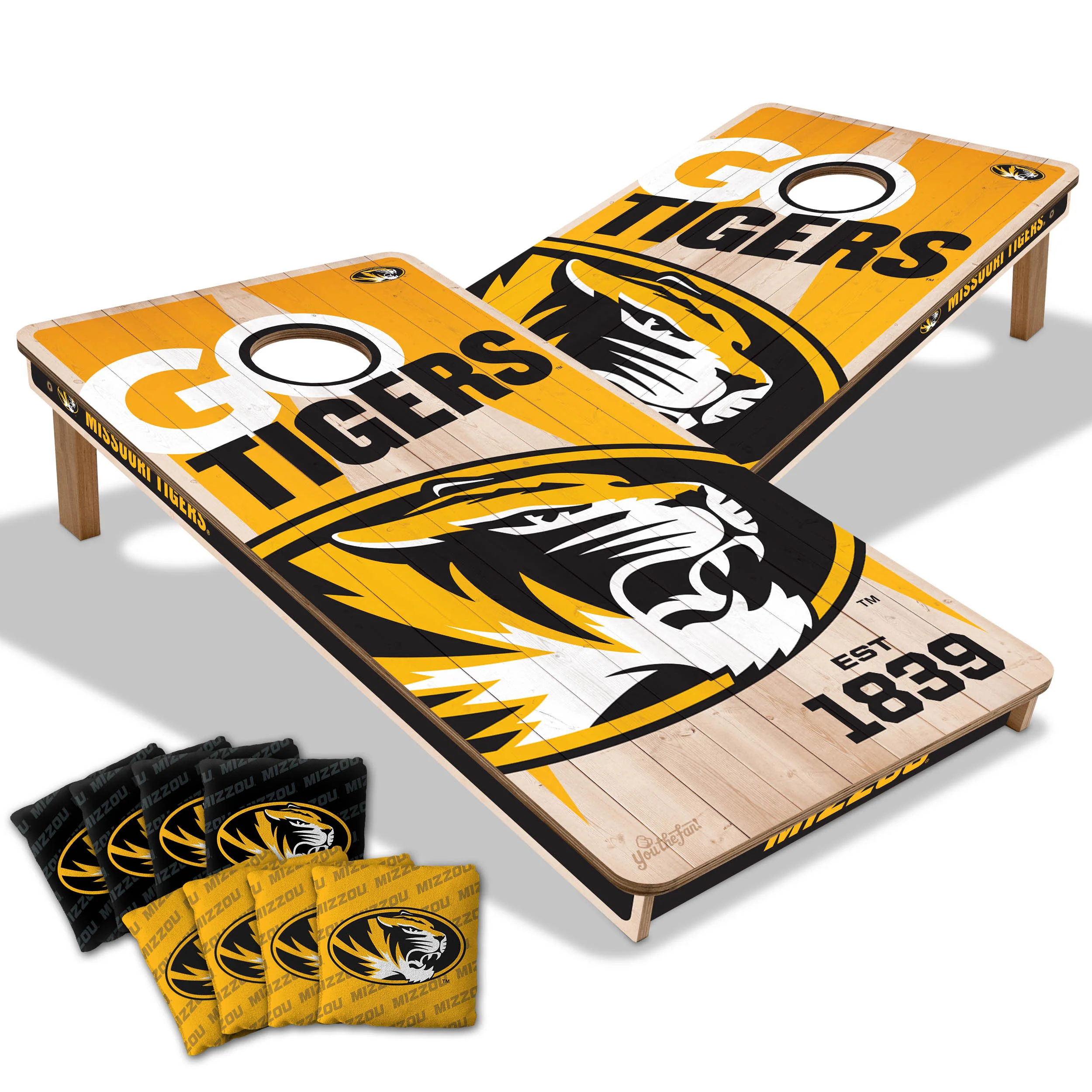NCAA Licensed 2x4 Cornhole Boards - Image 32