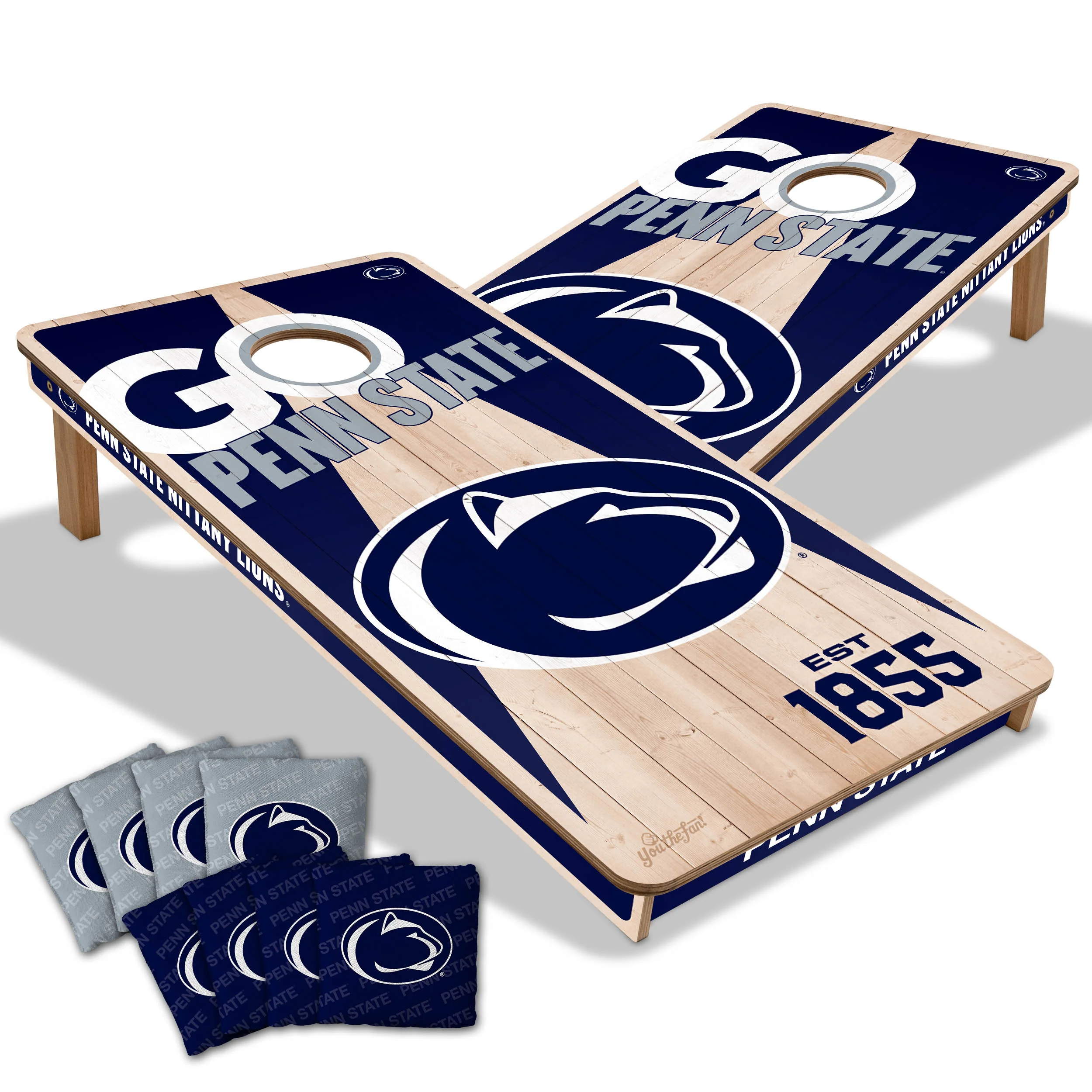 NCAA Licensed 2x4 Cornhole Boards - Image 36