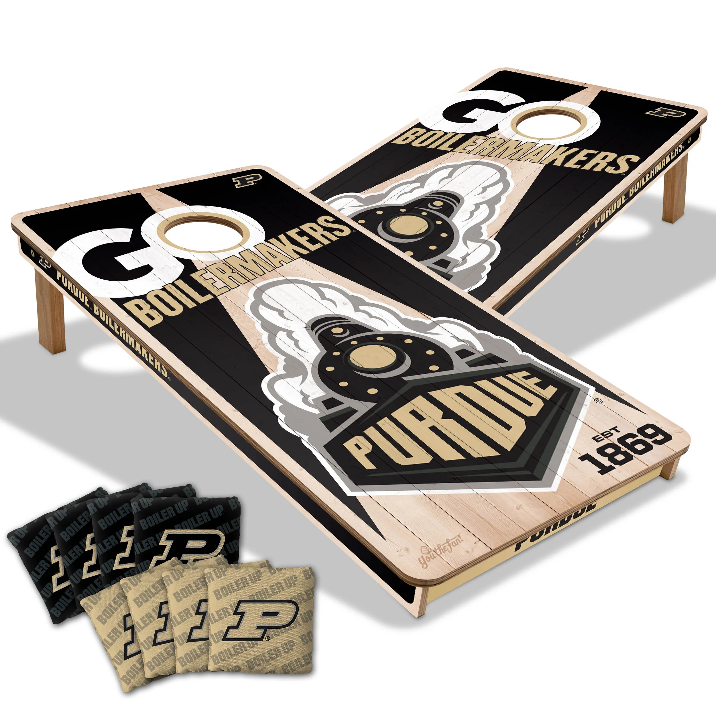 NCAA Licensed 2x4 Cornhole Boards - Image 37