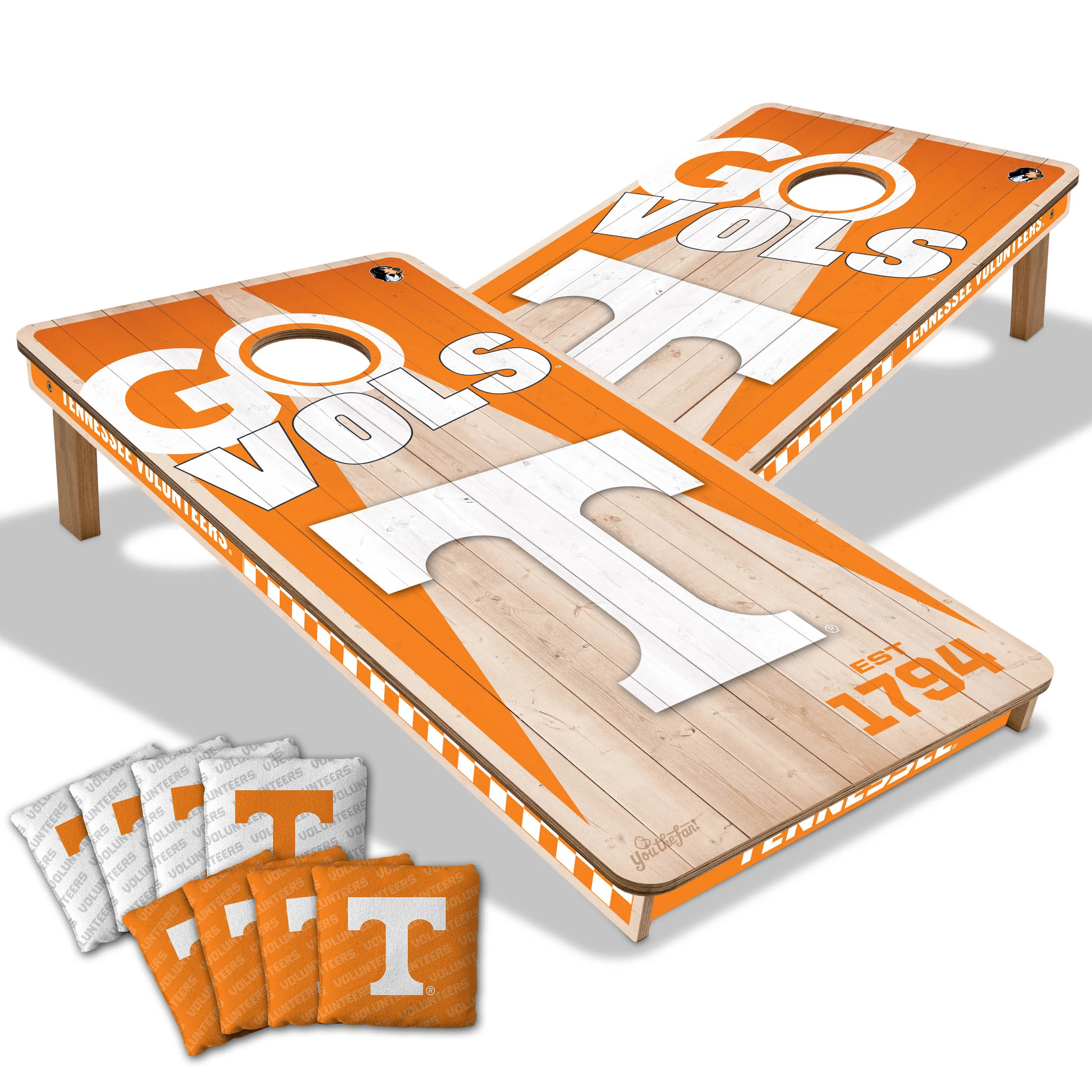 NCAA Licensed 2x4 Cornhole Boards - Image 38