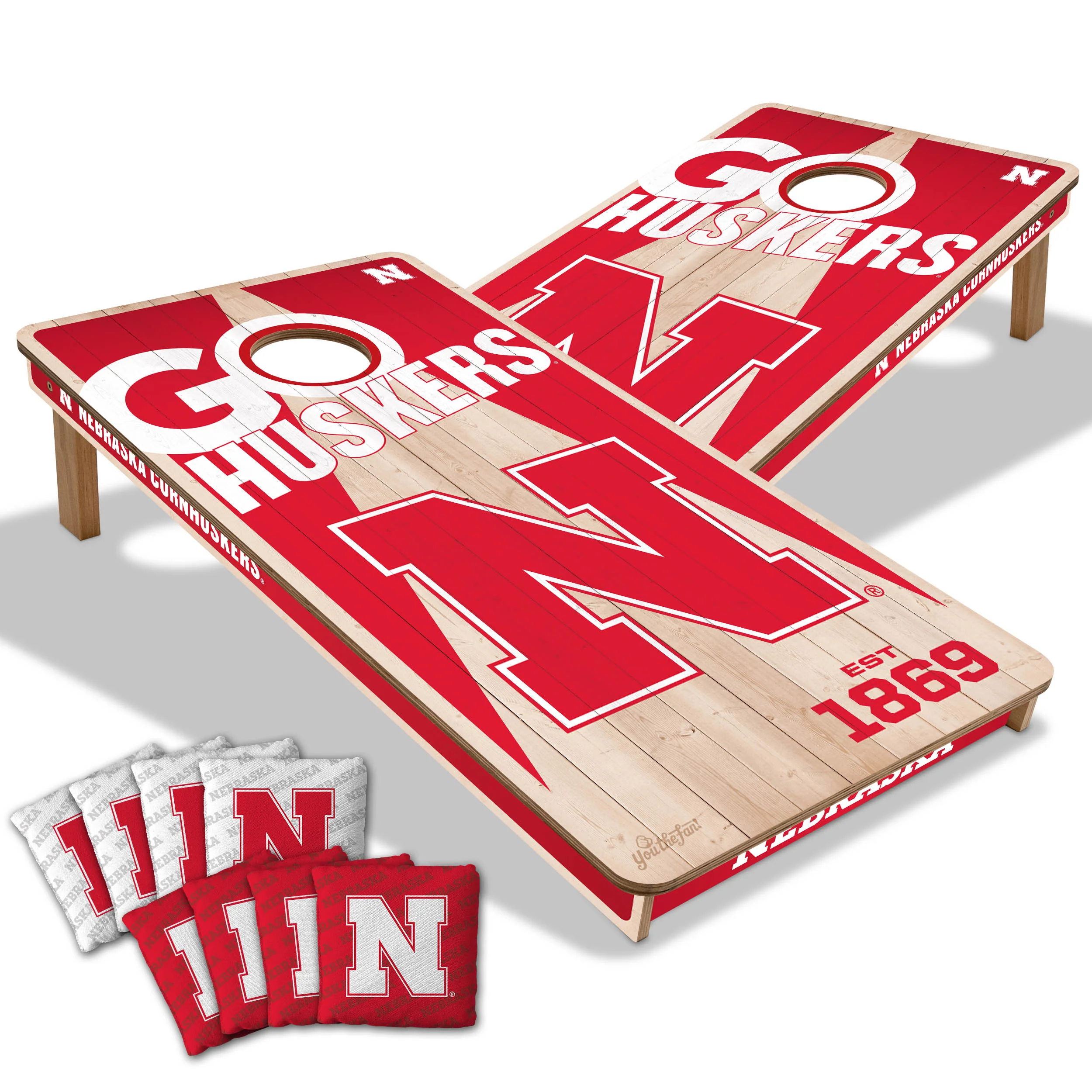 NCAA Licensed 2x4 Cornhole Boards - Image 42