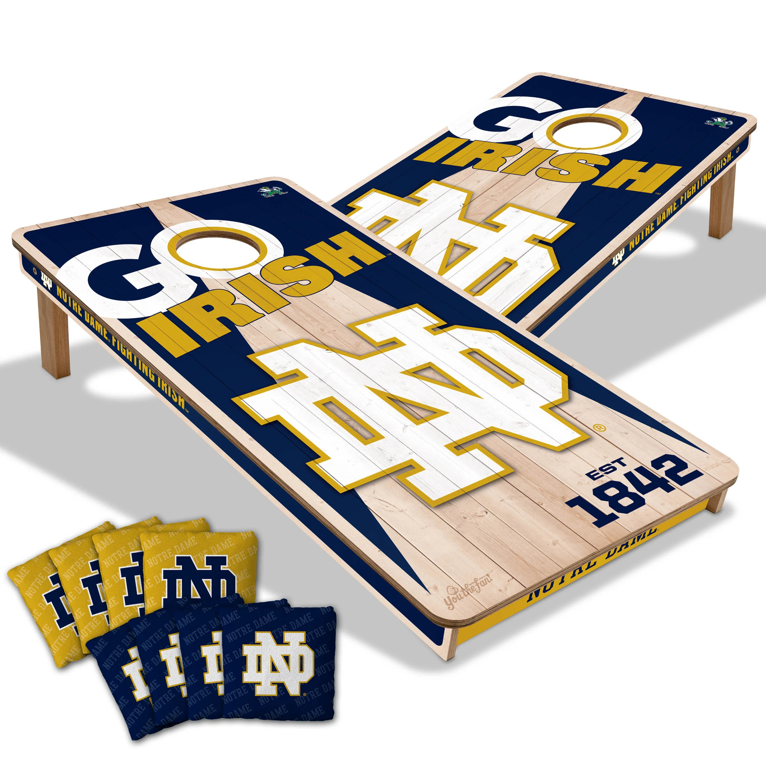 NCAA Licensed 2x4 Cornhole Boards - Image 43