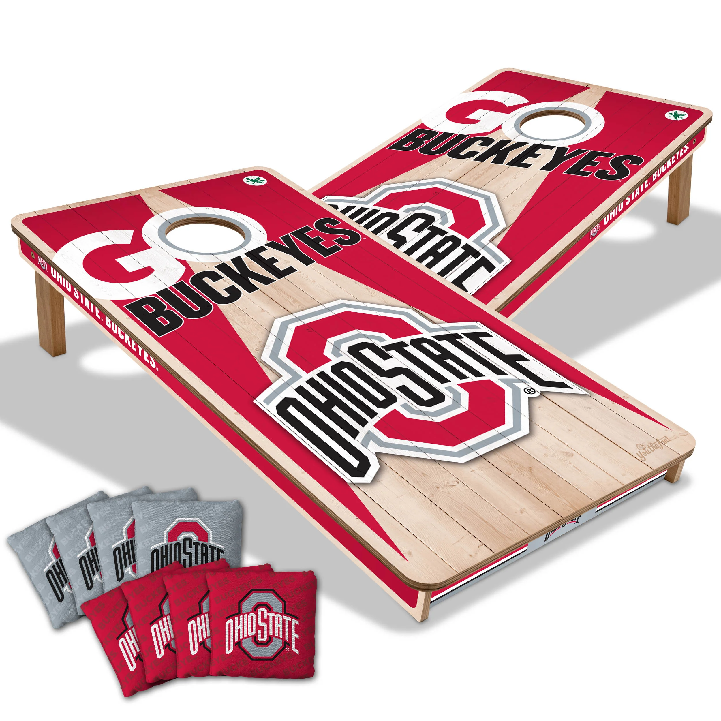 NCAA Licensed 2x4 Cornhole Boards - Image 44