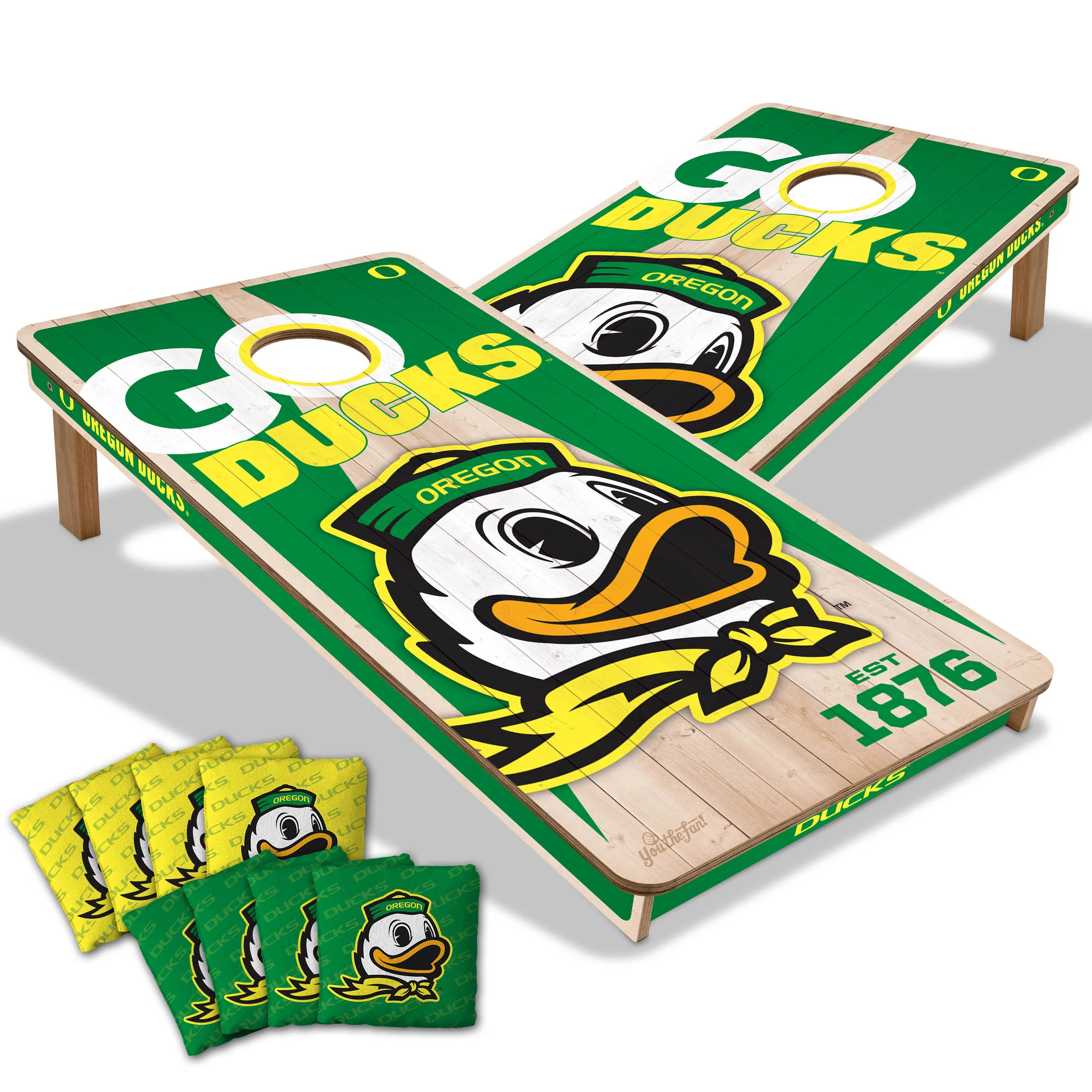 NCAA Licensed 2x4 Cornhole Boards - Image 46