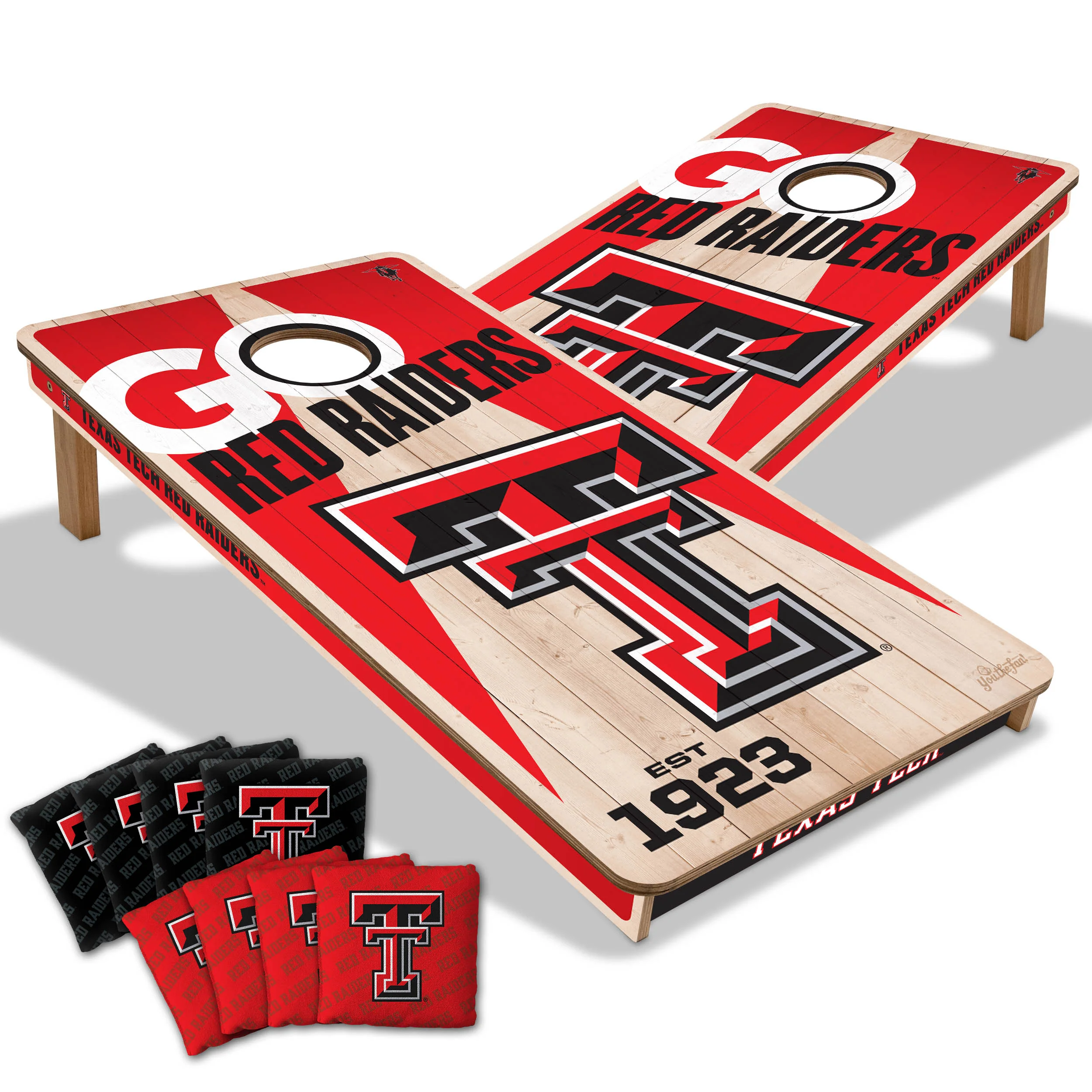 NCAA Licensed 2x4 Cornhole Boards - Image 48