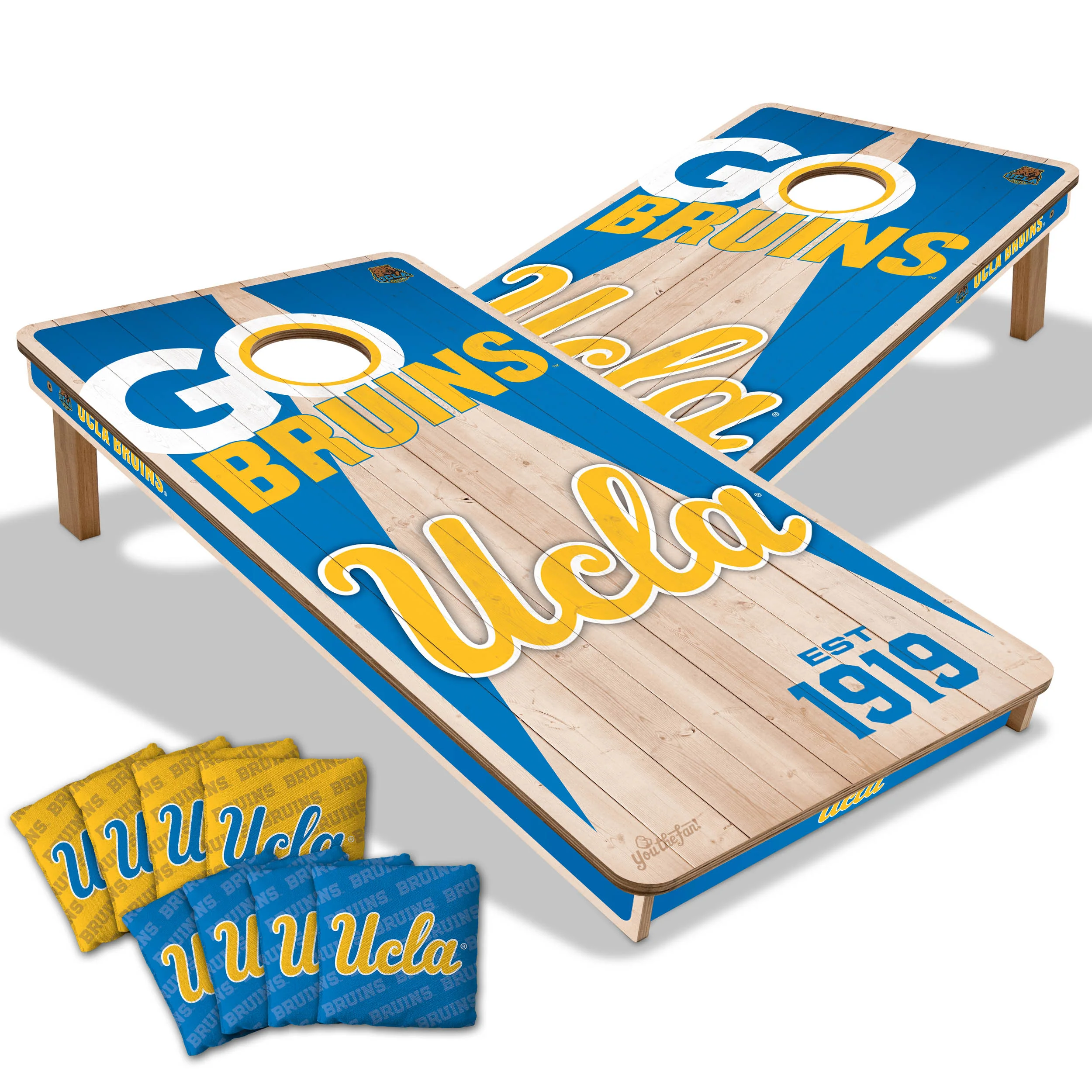 NCAA Licensed 2x4 Cornhole Boards - Image 49
