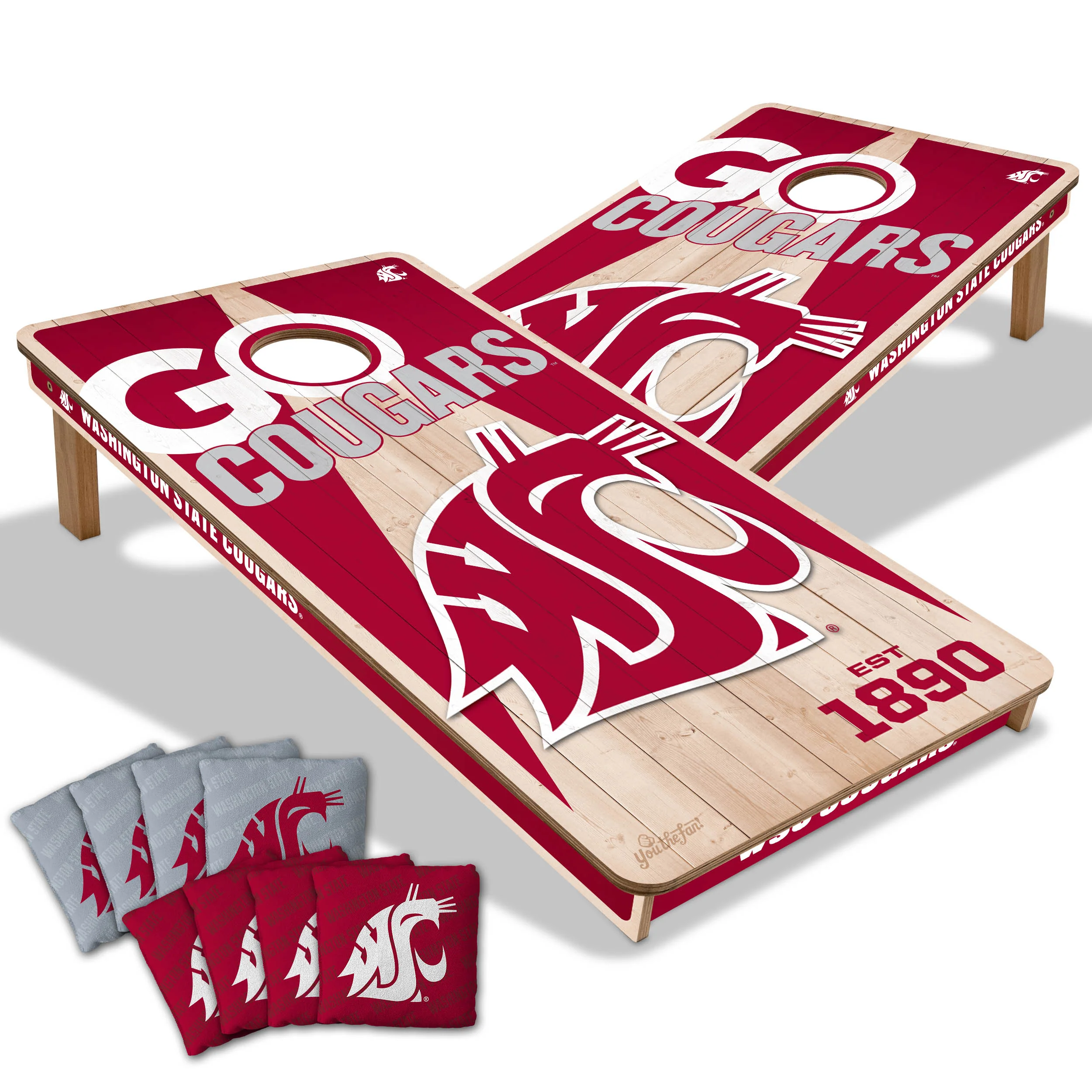 NCAA Licensed 2x4 Cornhole Boards - Image 52