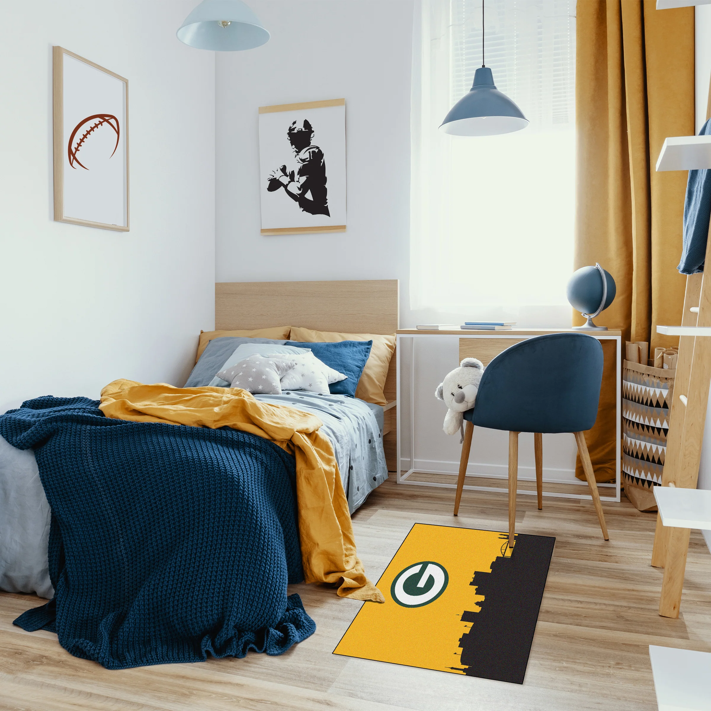 NFL Licensed 2x3 Hometown Area Rugs - Image 3