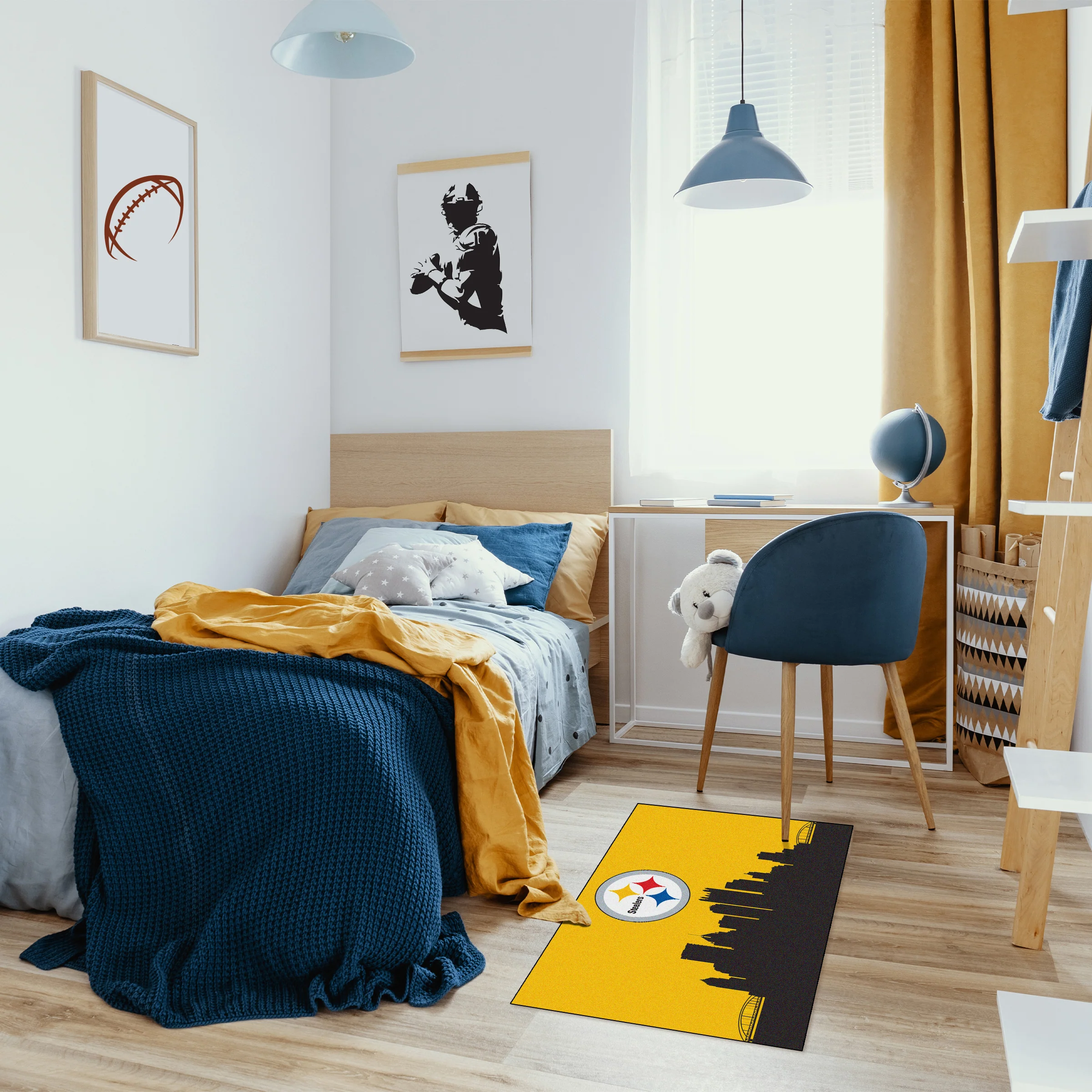 NFL Licensed 2x3 Hometown Area Rugs - Image 9