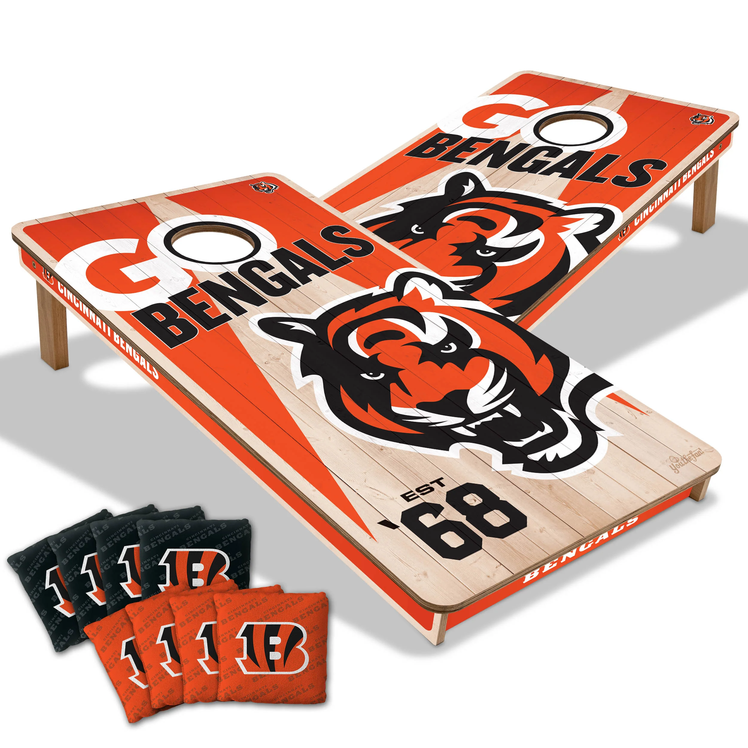 NFL Licensed 2x4 Cornhole Boards - Image 12