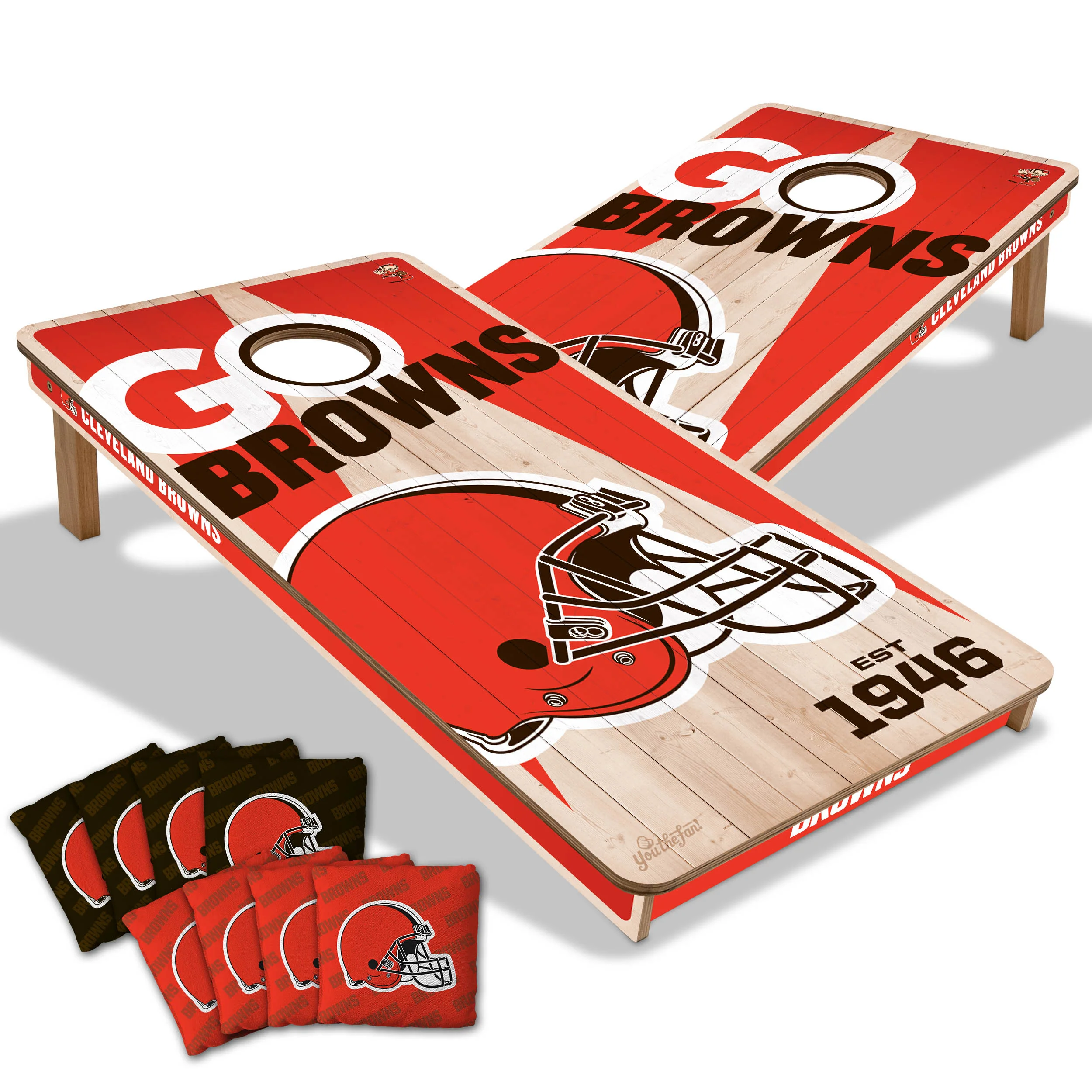 NFL Licensed 2x4 Cornhole Boards - Image 13