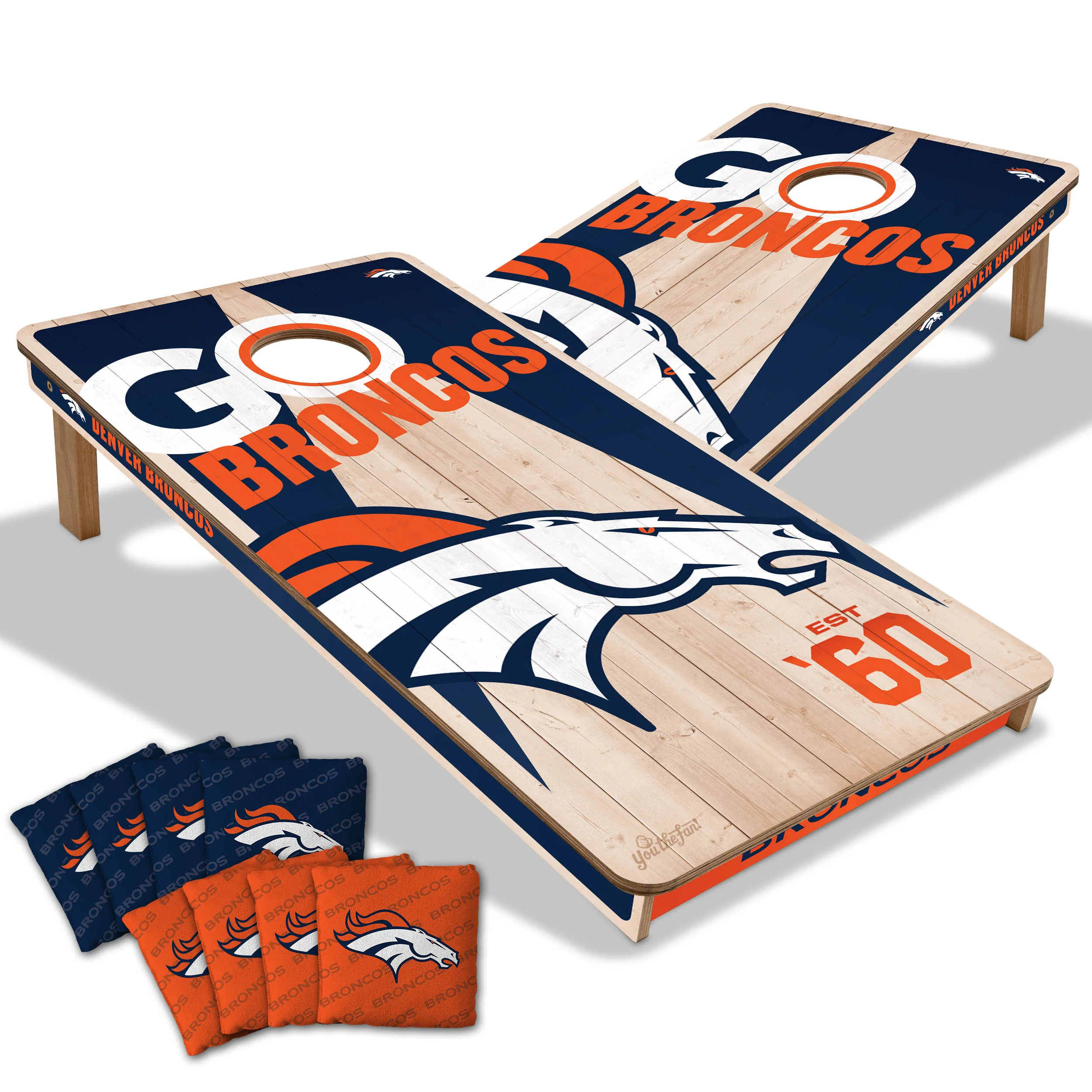 NFL Licensed 2x4 Cornhole Boards - Image 15