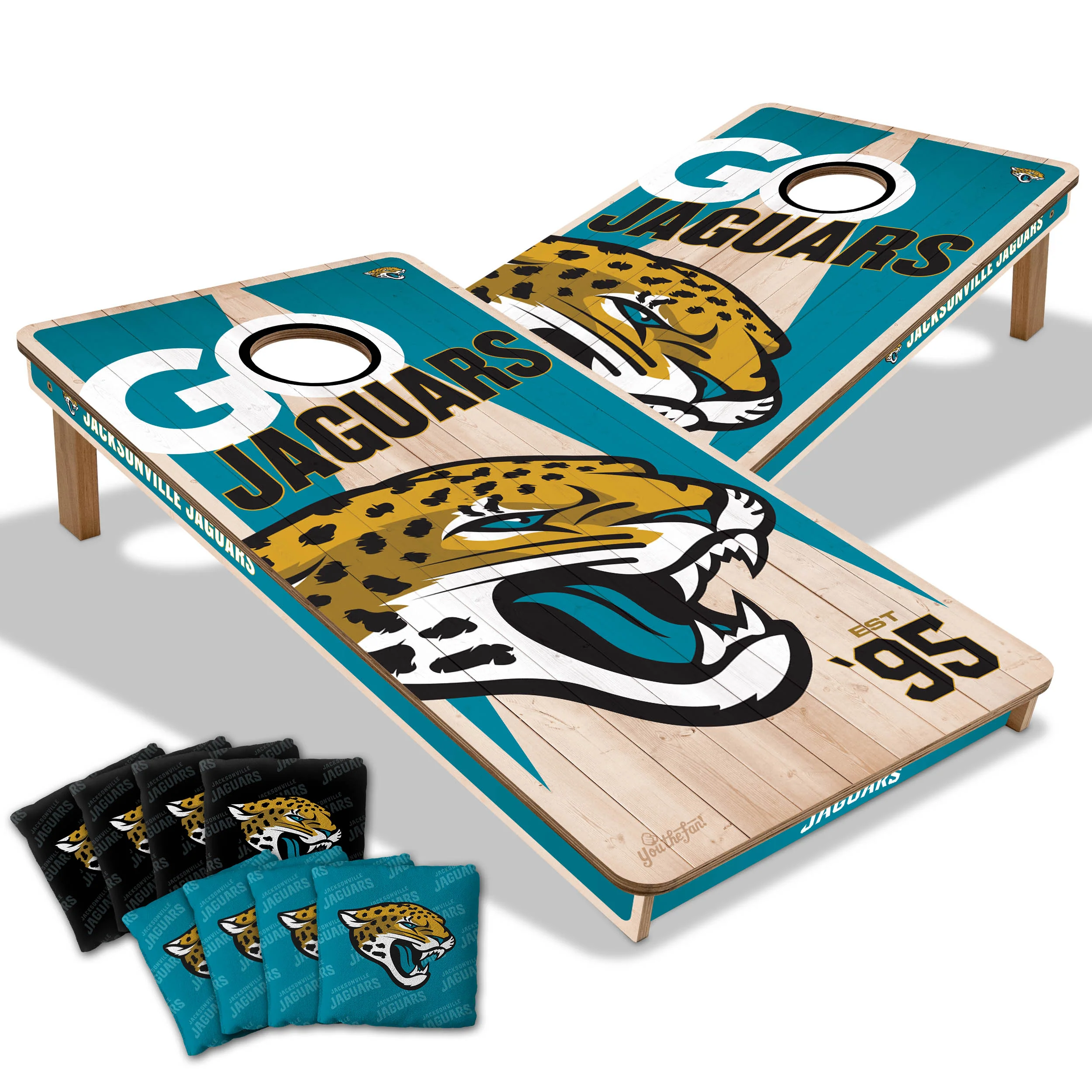 NFL Licensed 2x4 Cornhole Boards - Image 20