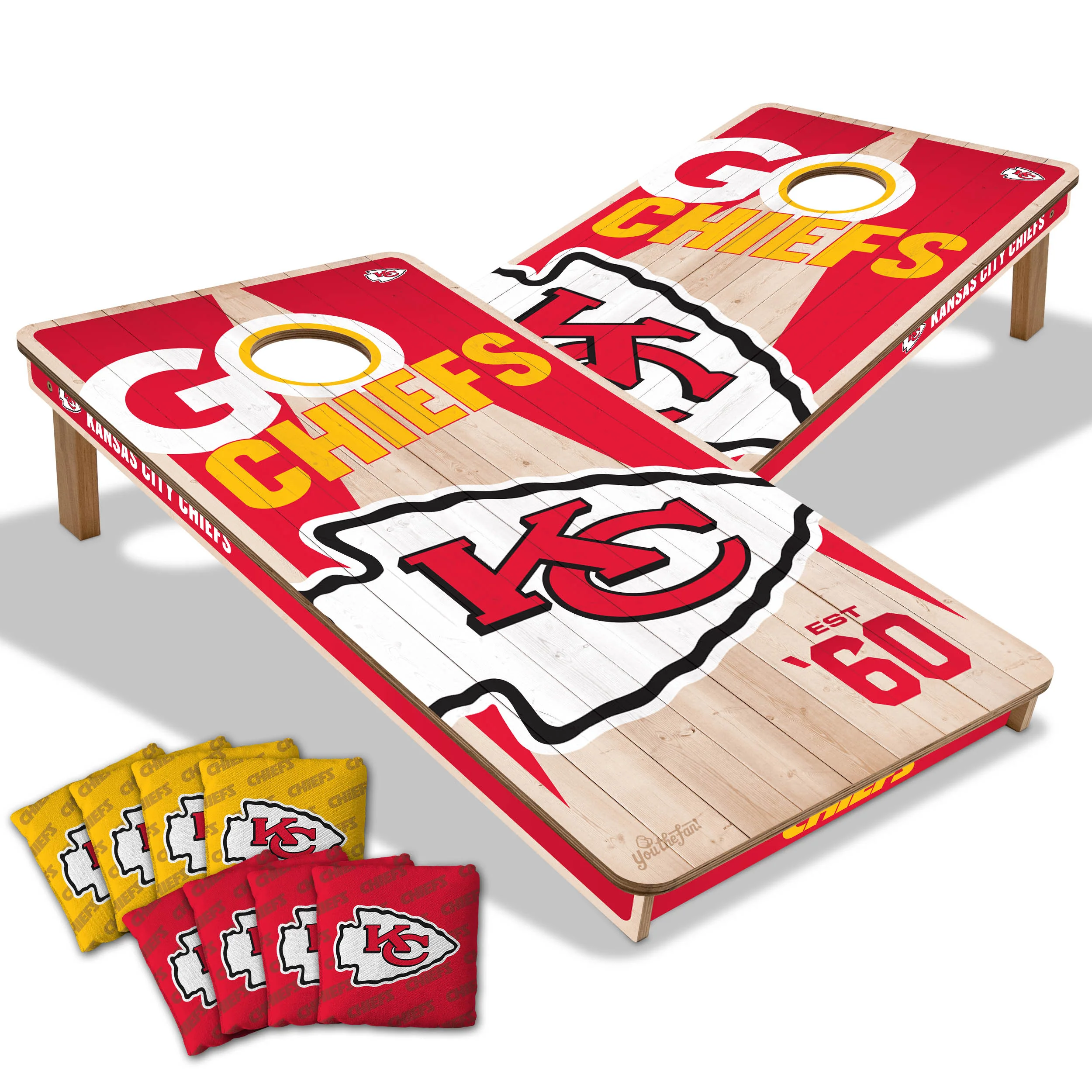 NFL Licensed 2x4 Cornhole Boards - Image 21