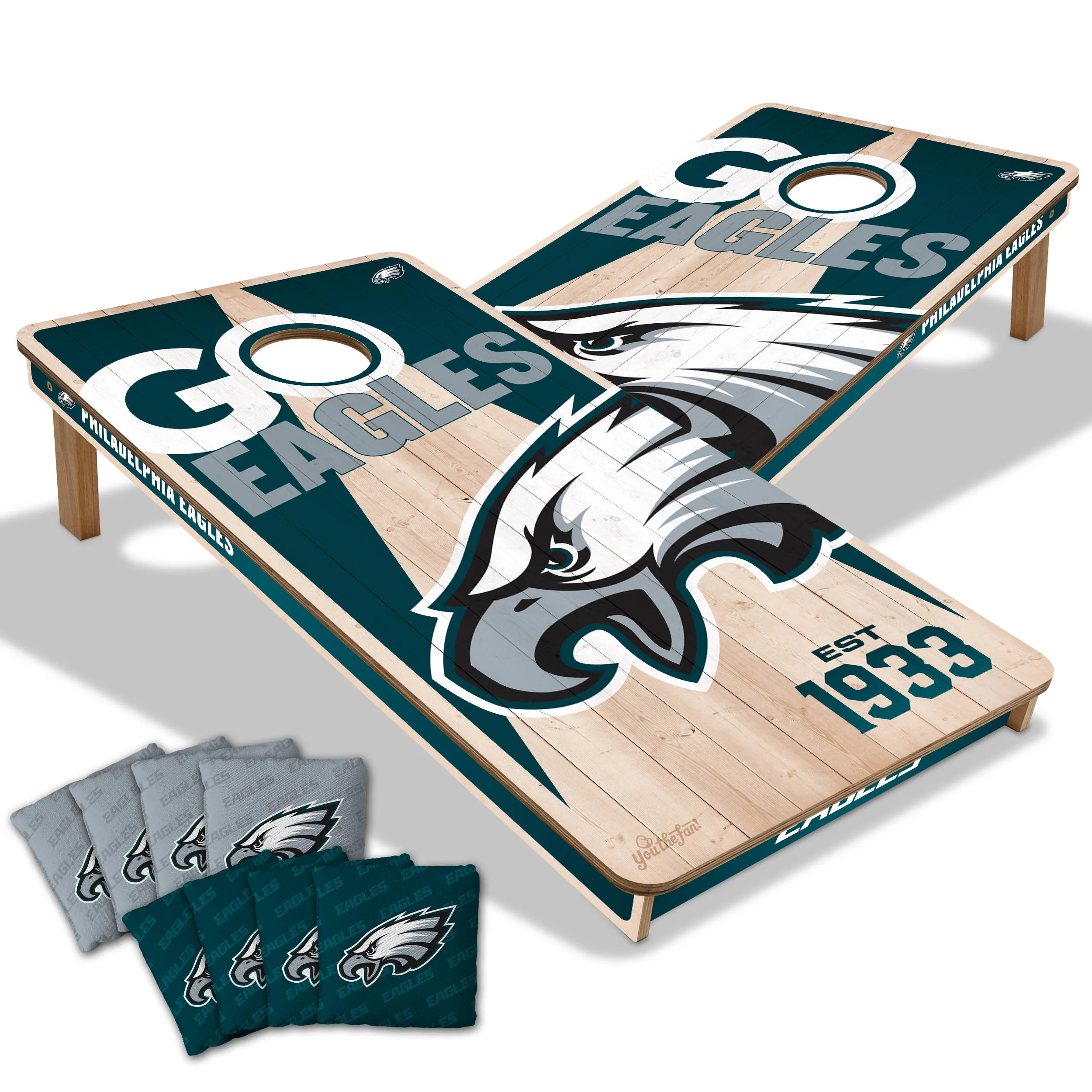 NFL Licensed 2x4 Cornhole Boards - Image 31