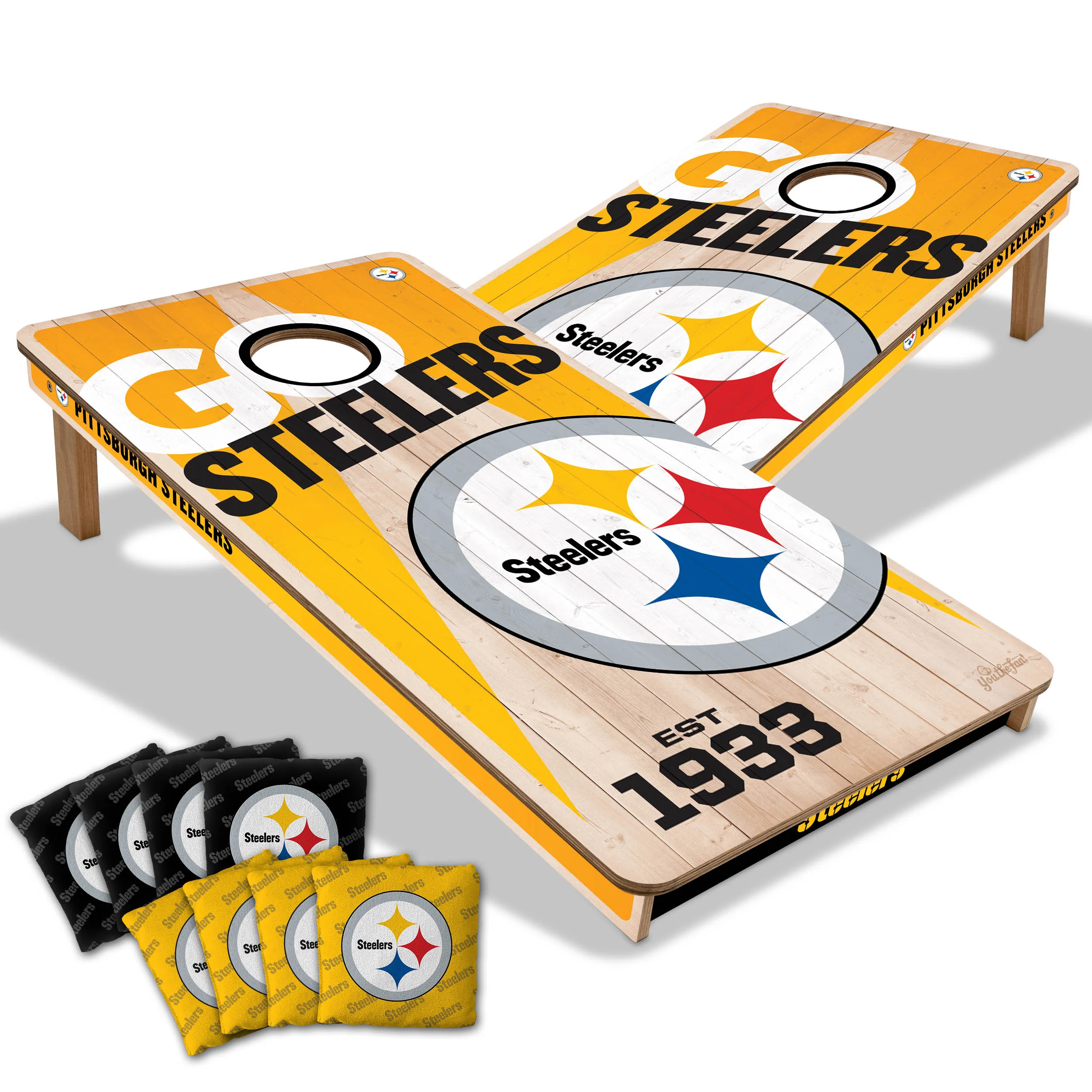 NFL Licensed 2x4 Cornhole Boards - Image 32